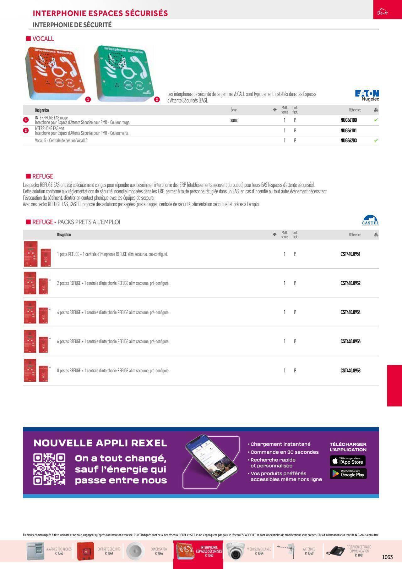 Rexel Sécurité, Communication à partir du 01/12/2023 - 31/12/2024 107