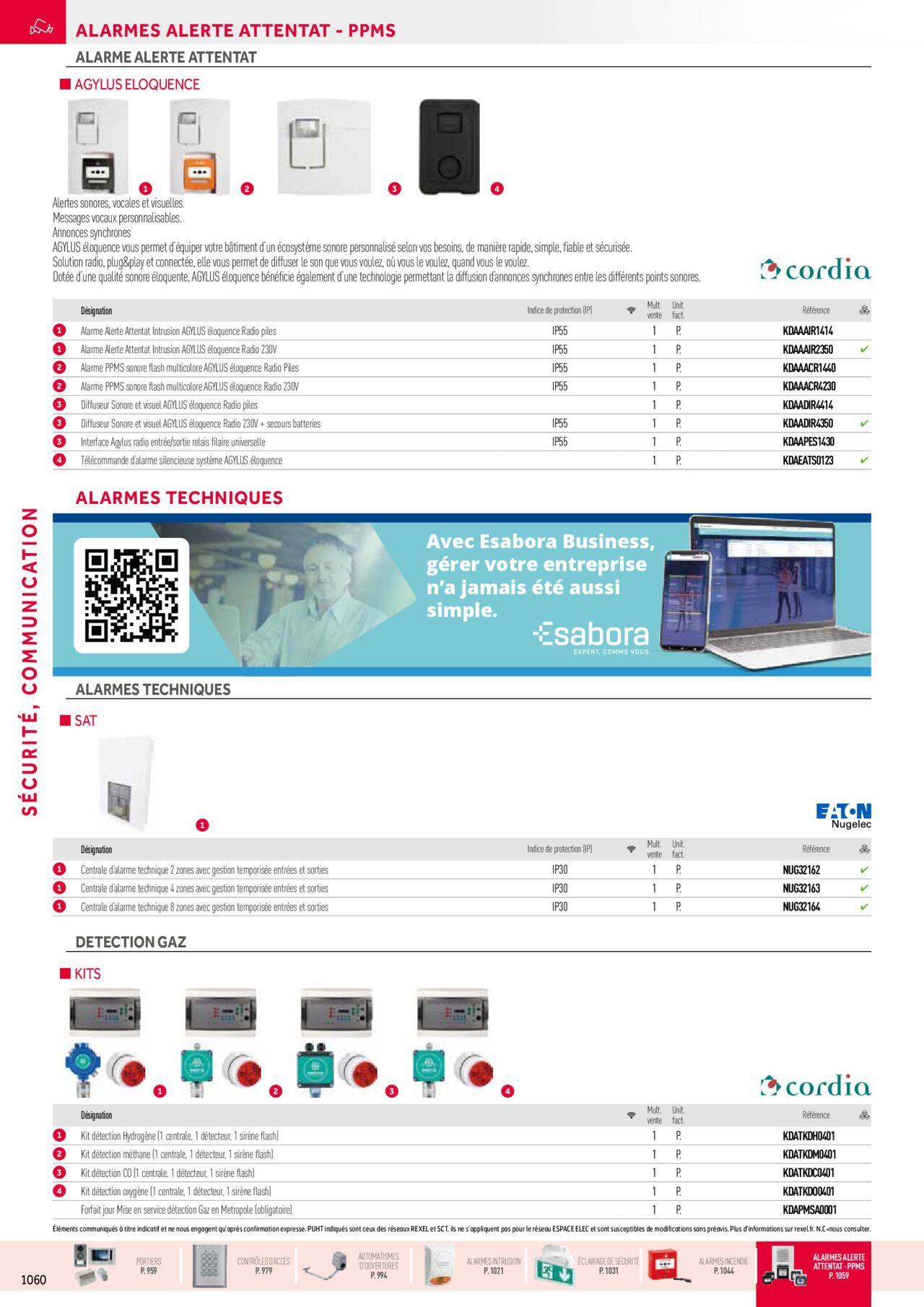 Rexel Sécurité, Communication à partir du 01/12/2023 - 31/12/2024 104