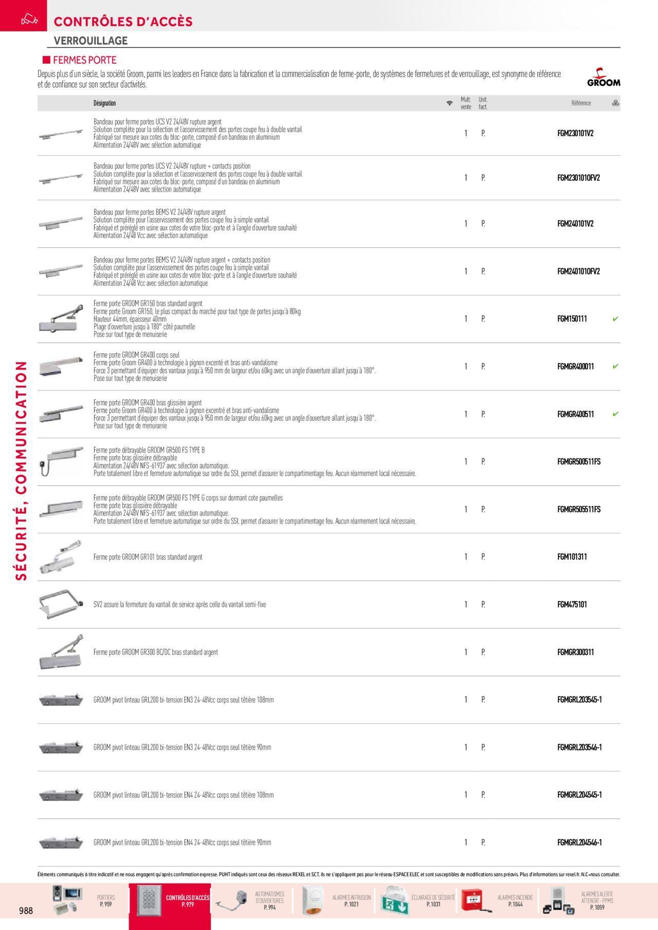 Rexel Sécurité, Communication à partir du 01/12/2023 - 31/12/2024 32