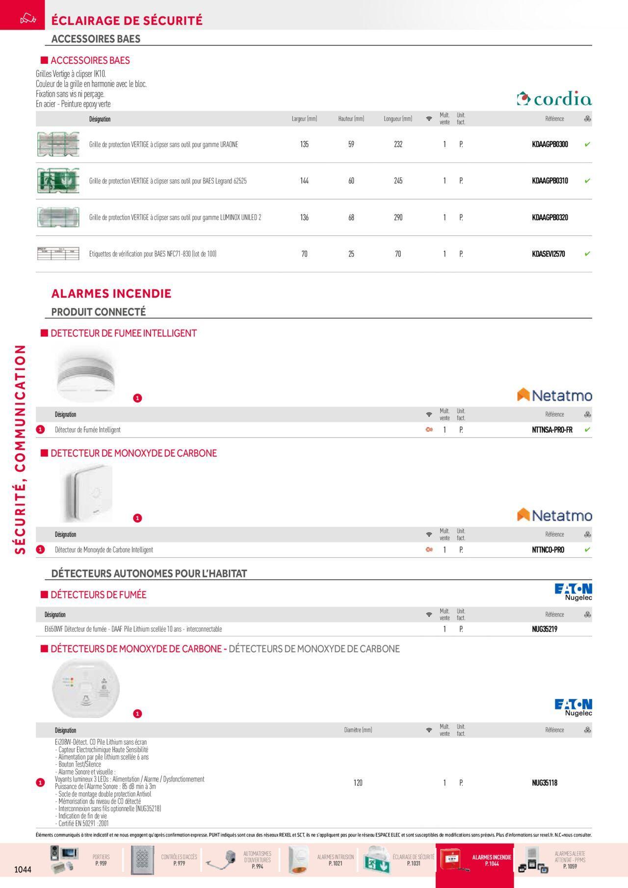 Rexel Sécurité, Communication à partir du 01/12/2023 - 31/12/2024 88