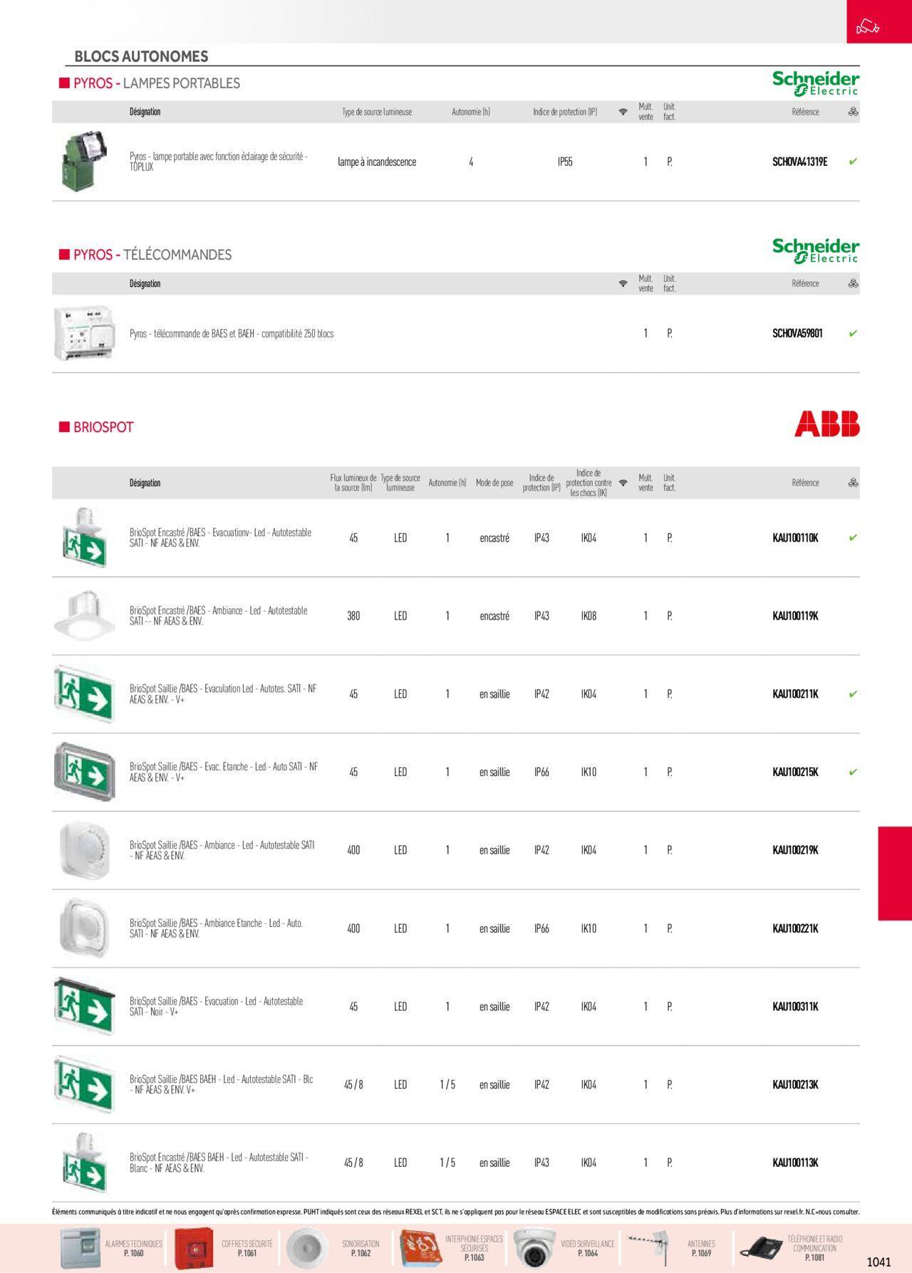 Rexel Sécurité, Communication à partir du 01/12/2023 - 31/12/2024 85