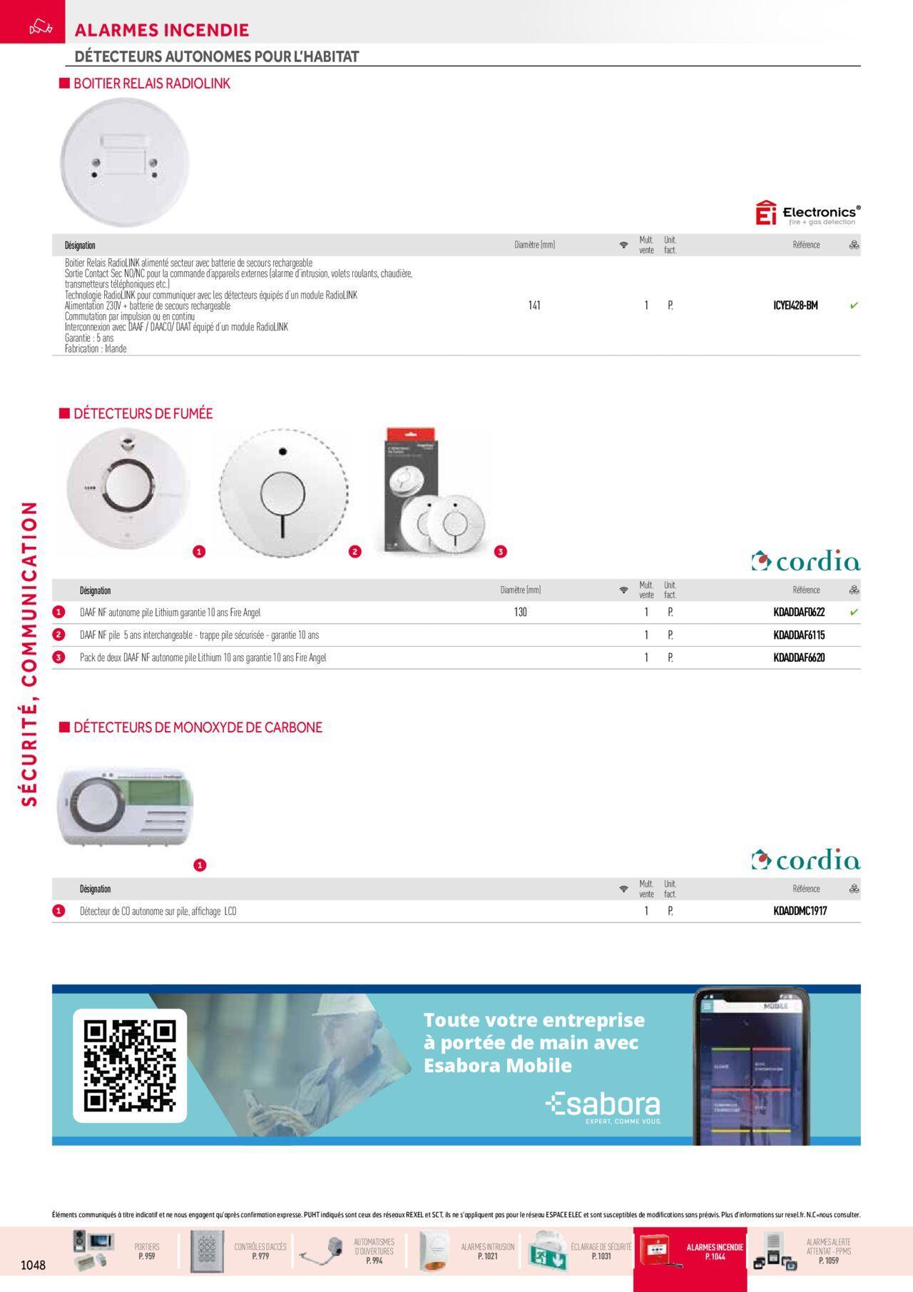 Rexel Sécurité, Communication à partir du 01/12/2023 - 31/12/2024 92