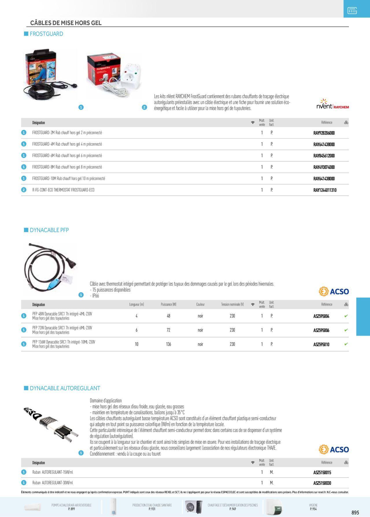 Rexel Chauffage Electrique, Eau Chaude Sanitaire, Climatisation, Ventilation et Photovoltaïque à partir du 01/12/2023 - 31/12/2024 111