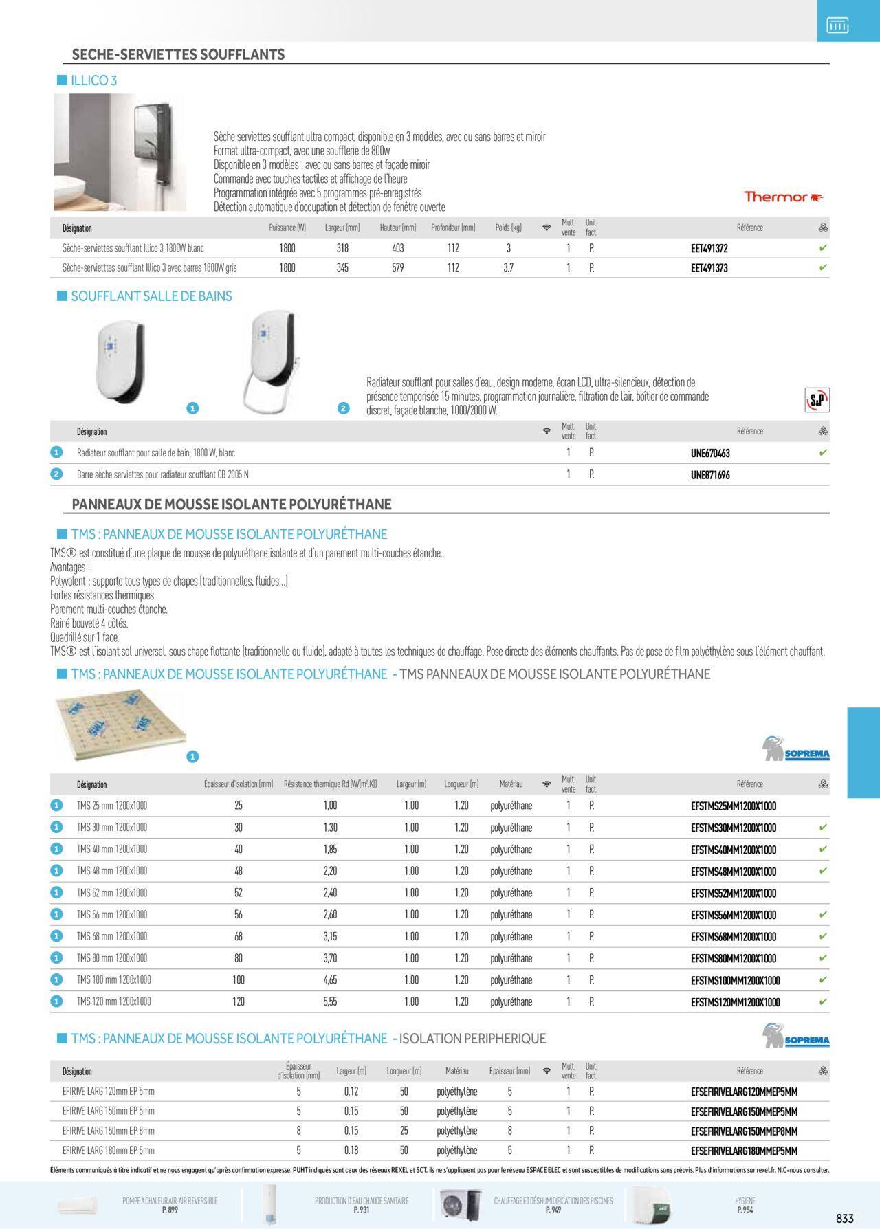 Rexel Chauffage Electrique, Eau Chaude Sanitaire, Climatisation, Ventilation et Photovoltaïque à partir du 01/12/2023 - 31/12/2024 49