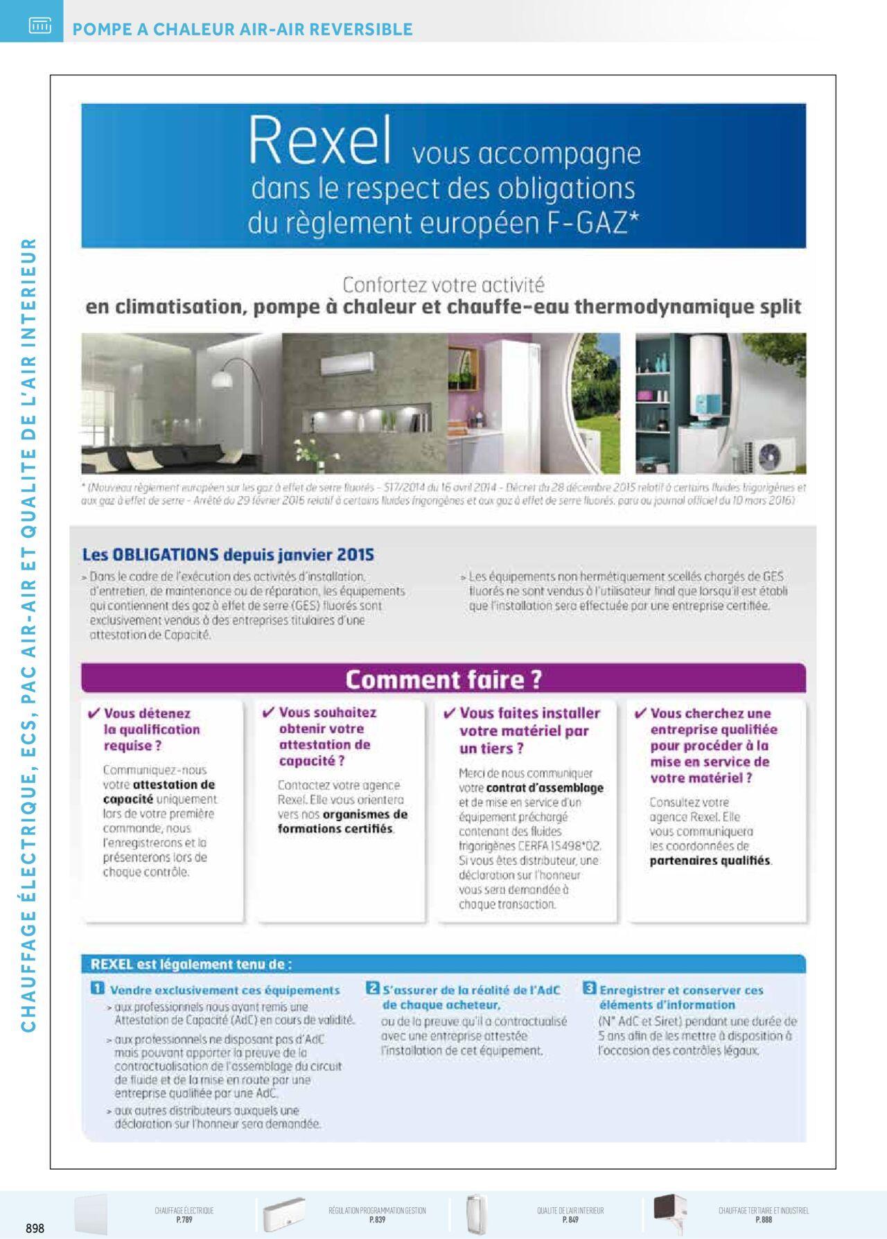 Rexel Chauffage Electrique, Eau Chaude Sanitaire, Climatisation, Ventilation et Photovoltaïque à partir du 01/12/2023 - 31/12/2024 114