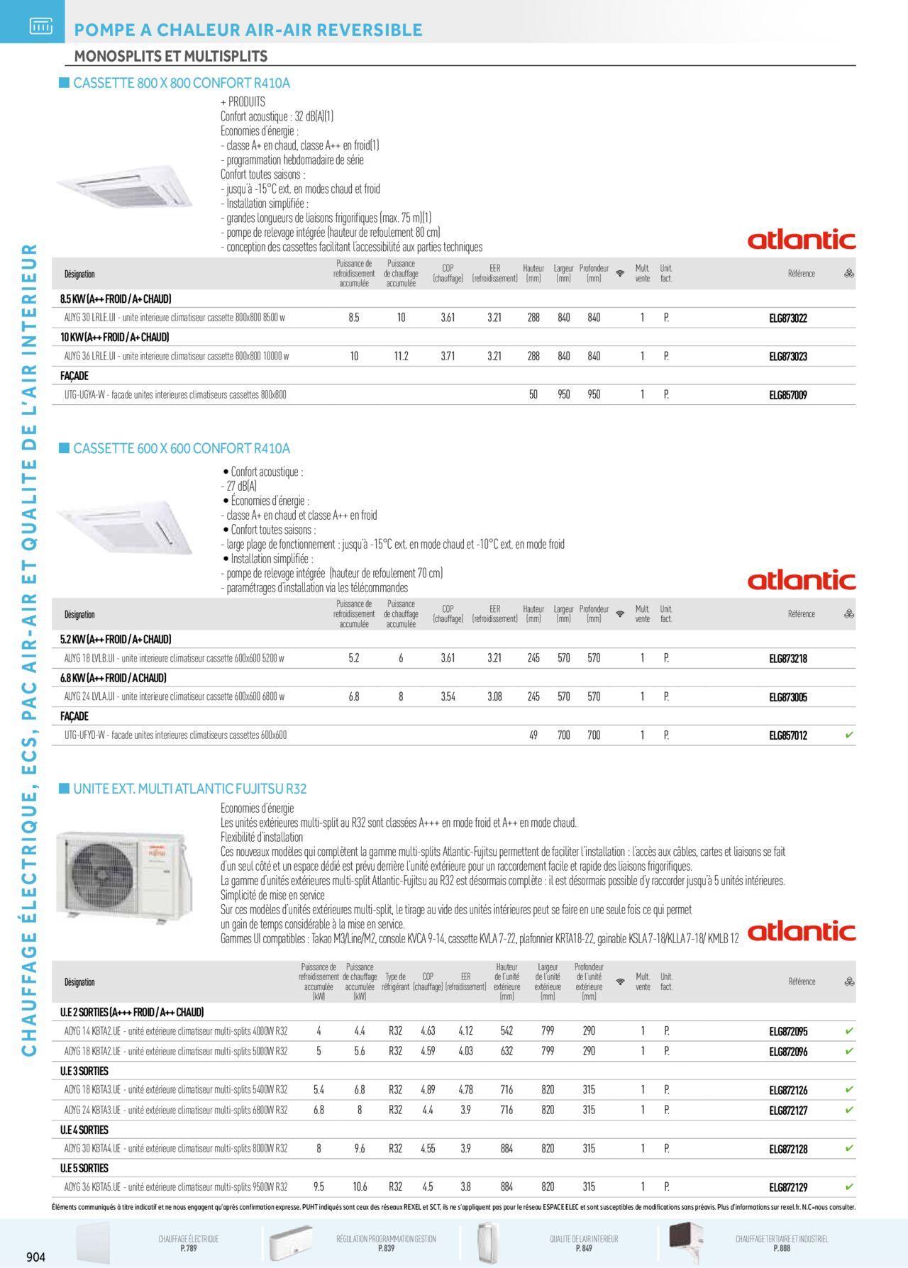 Rexel Chauffage Electrique, Eau Chaude Sanitaire, Climatisation, Ventilation et Photovoltaïque à partir du 01/12/2023 - 31/12/2024 120