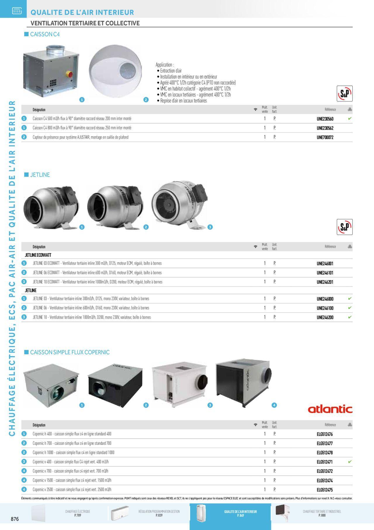 Rexel Chauffage Electrique, Eau Chaude Sanitaire, Climatisation, Ventilation et Photovoltaïque à partir du 01/12/2023 - 31/12/2024 92