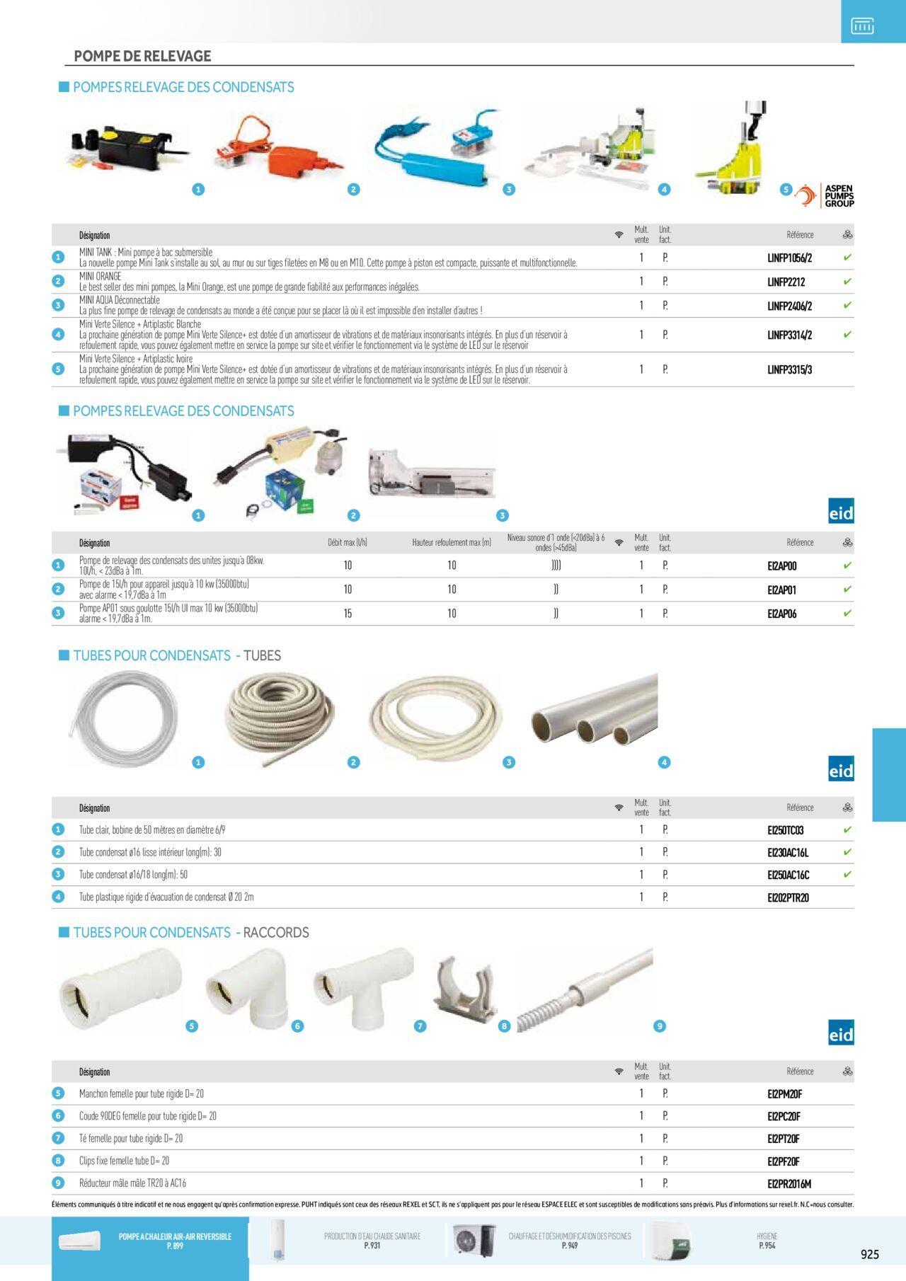 Rexel Chauffage Electrique, Eau Chaude Sanitaire, Climatisation, Ventilation et Photovoltaïque à partir du 01/12/2023 - 31/12/2024 141