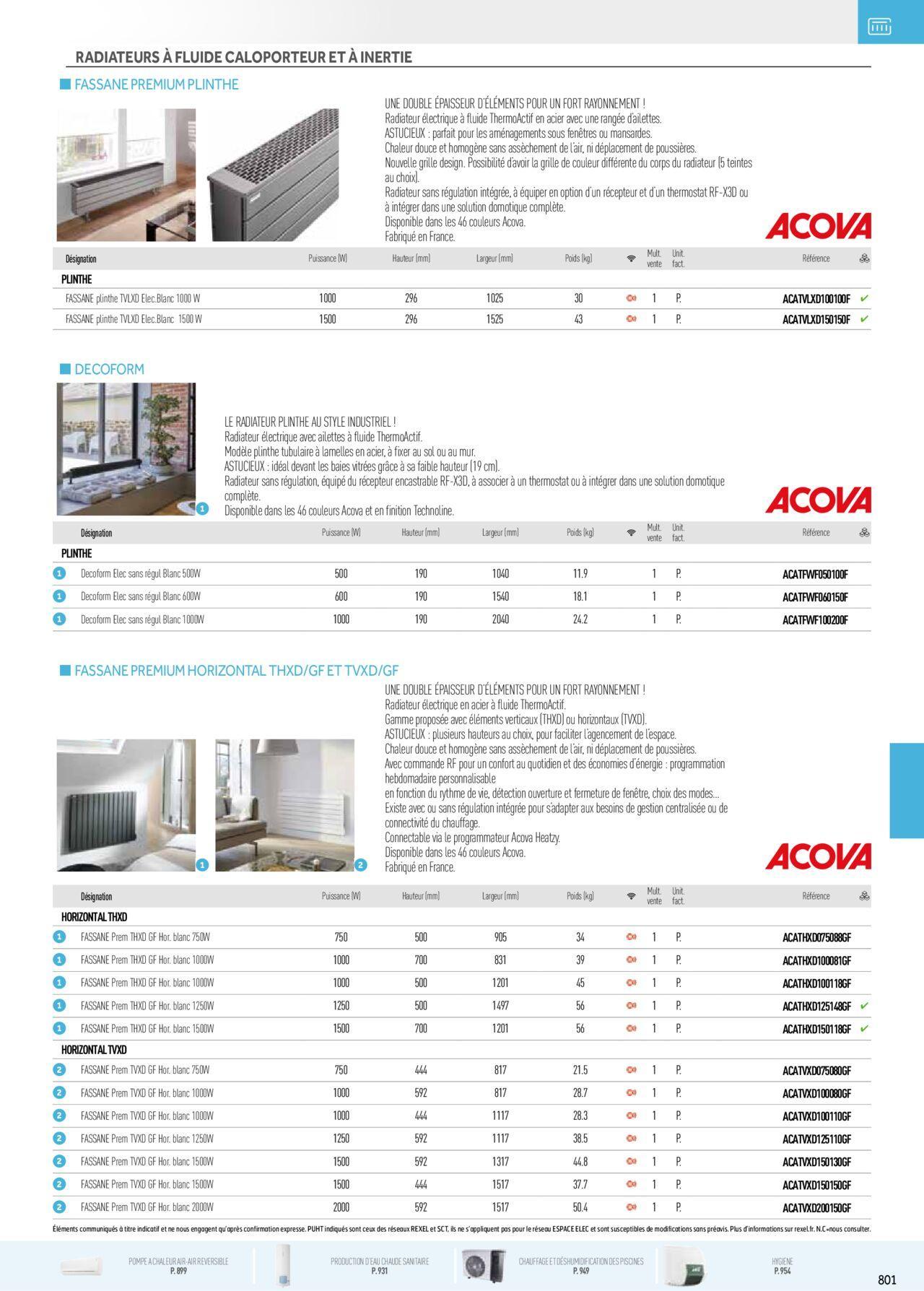 Rexel Chauffage Electrique, Eau Chaude Sanitaire, Climatisation, Ventilation et Photovoltaïque à partir du 01/12/2023 - 31/12/2024 17