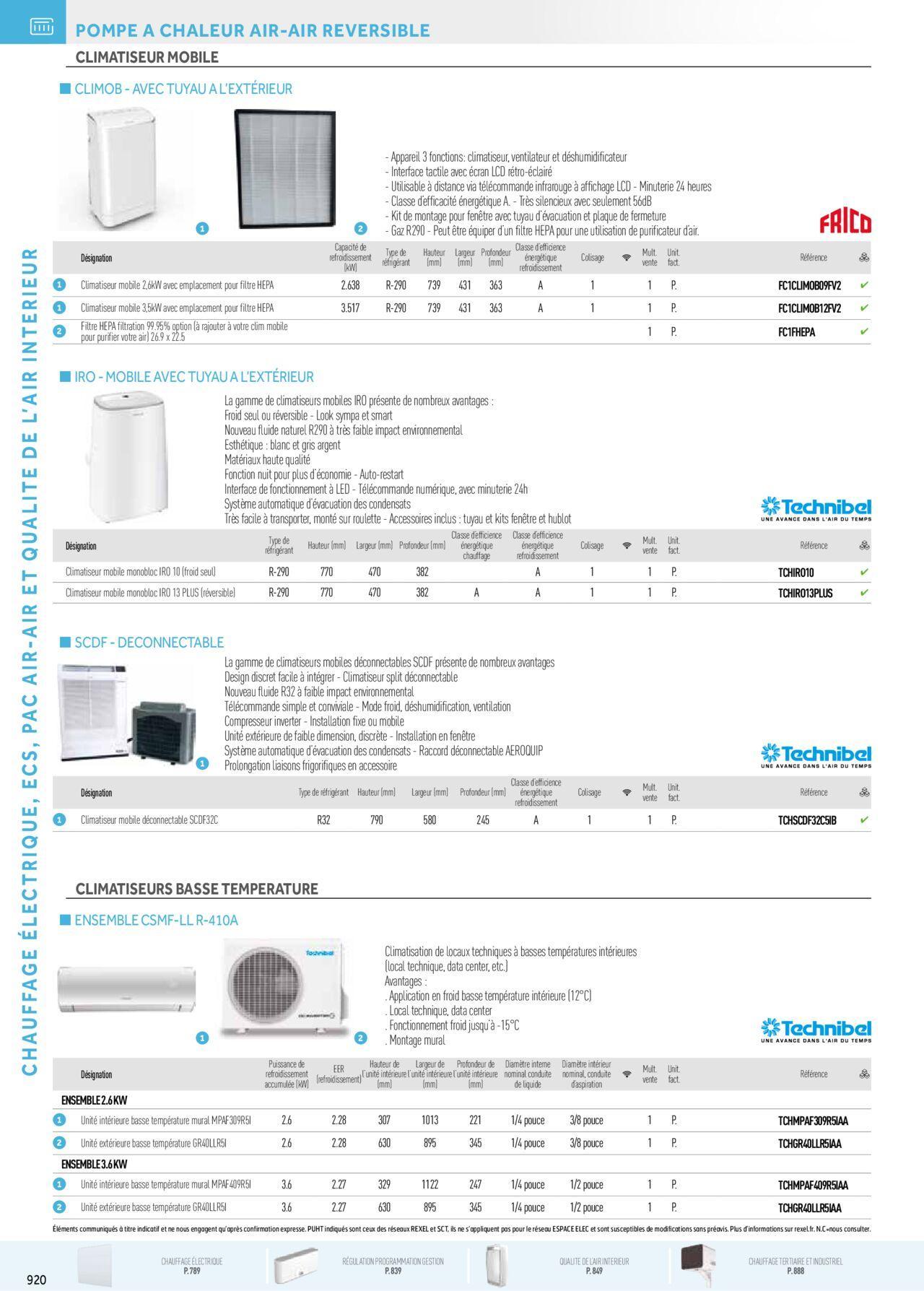 Rexel Chauffage Electrique, Eau Chaude Sanitaire, Climatisation, Ventilation et Photovoltaïque à partir du 01/12/2023 - 31/12/2024 136