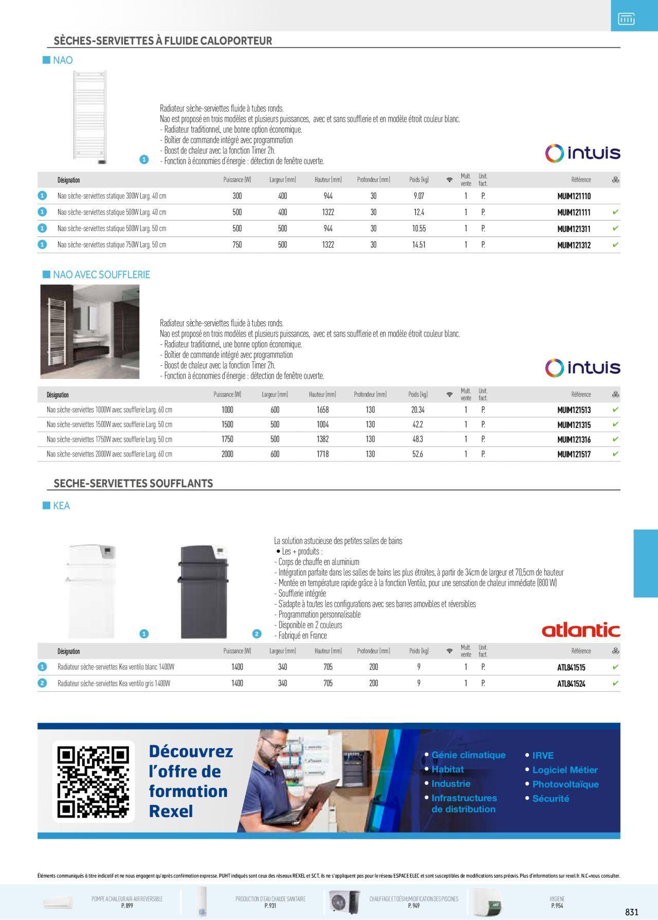 Rexel Chauffage Electrique, Eau Chaude Sanitaire, Climatisation, Ventilation et Photovoltaïque à partir du 01/12/2023 - 31/12/2024 47