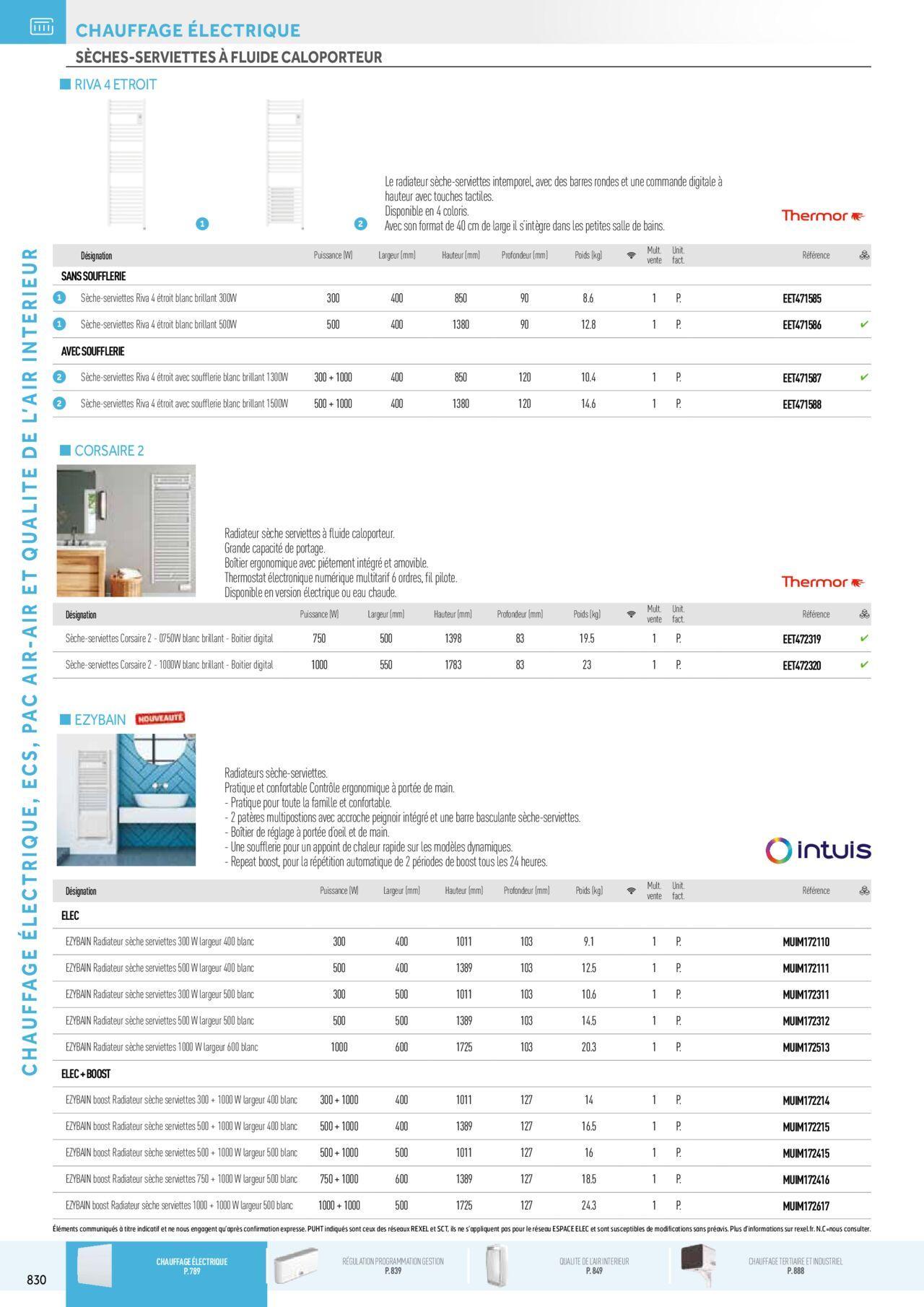 Rexel Chauffage Electrique, Eau Chaude Sanitaire, Climatisation, Ventilation et Photovoltaïque à partir du 01/12/2023 - 31/12/2024 46