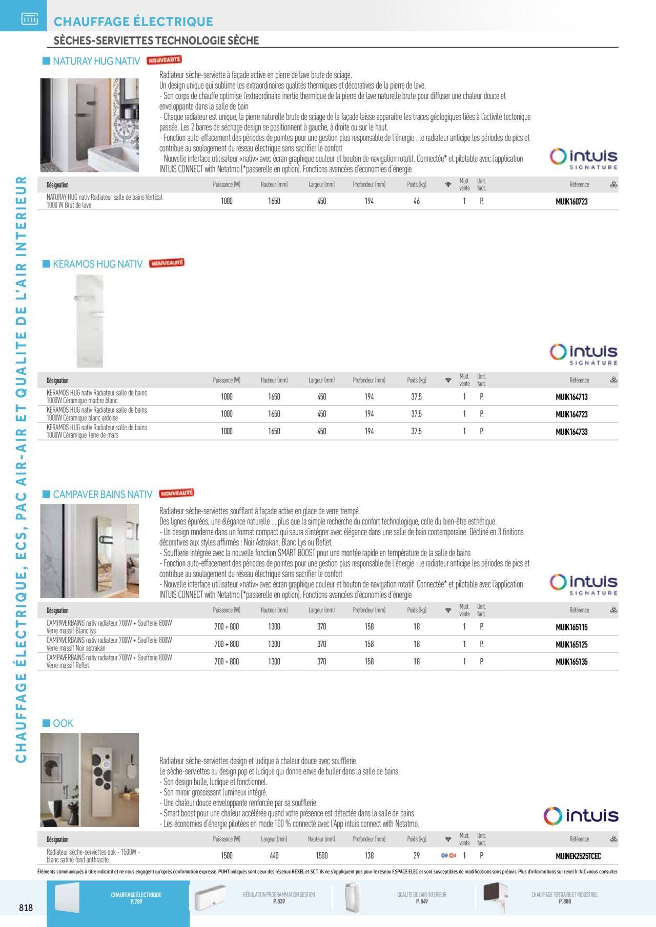 Rexel Chauffage Electrique, Eau Chaude Sanitaire, Climatisation, Ventilation et Photovoltaïque à partir du 01/12/2023 - 31/12/2024 34