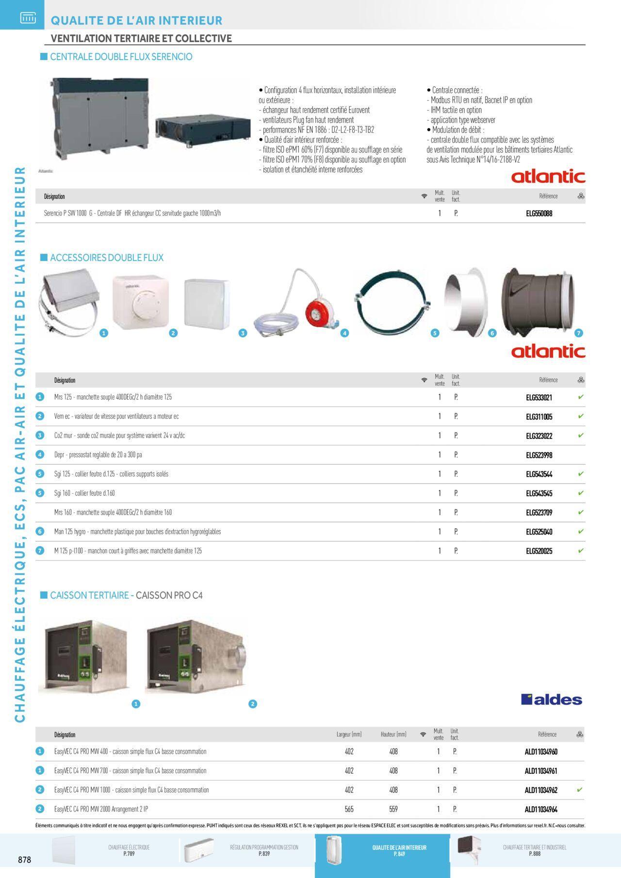 Rexel Chauffage Electrique, Eau Chaude Sanitaire, Climatisation, Ventilation et Photovoltaïque à partir du 01/12/2023 - 31/12/2024 94