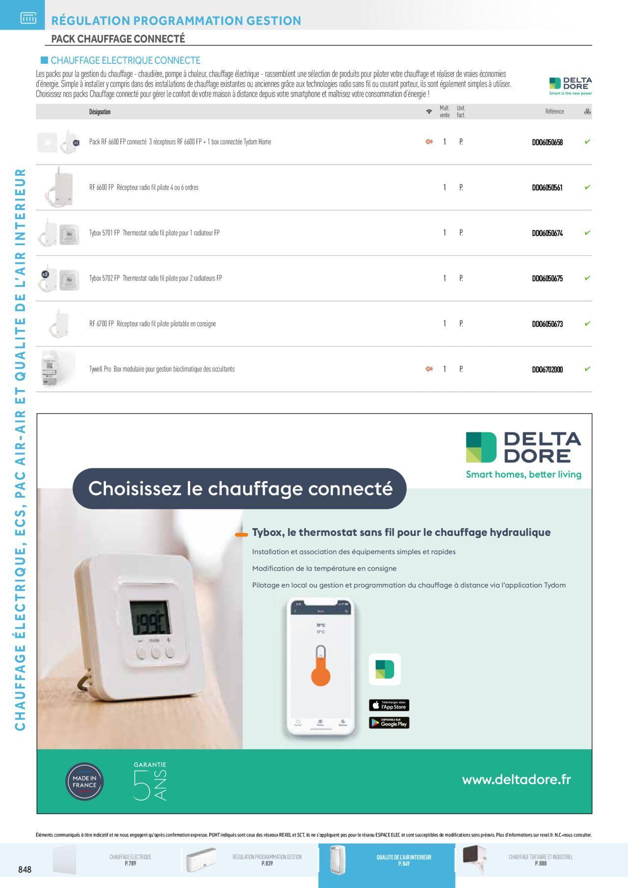 Rexel Chauffage Electrique, Eau Chaude Sanitaire, Climatisation, Ventilation et Photovoltaïque à partir du 01/12/2023 - 31/12/2024 64