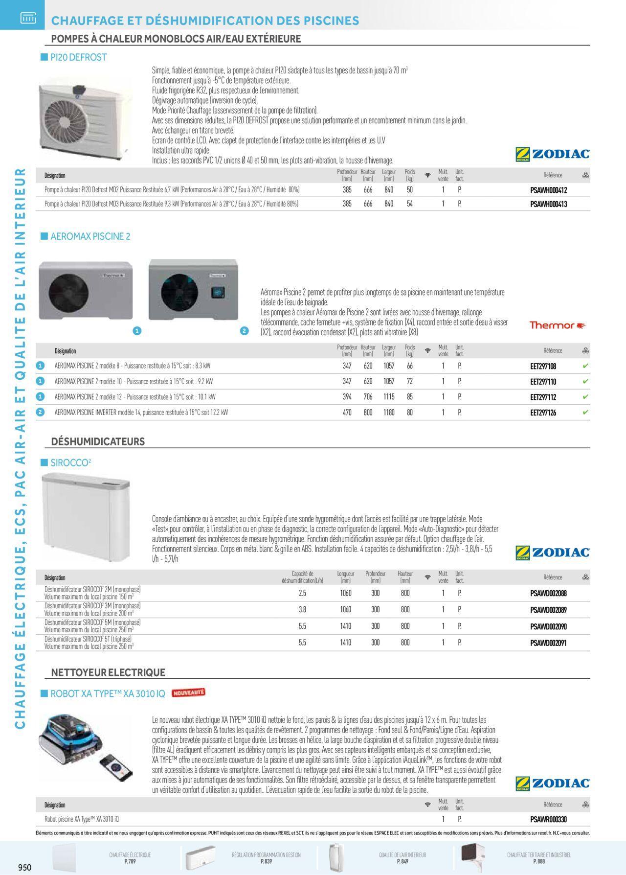 Rexel Chauffage Electrique, Eau Chaude Sanitaire, Climatisation, Ventilation et Photovoltaïque à partir du 01/12/2023 - 31/12/2024 166