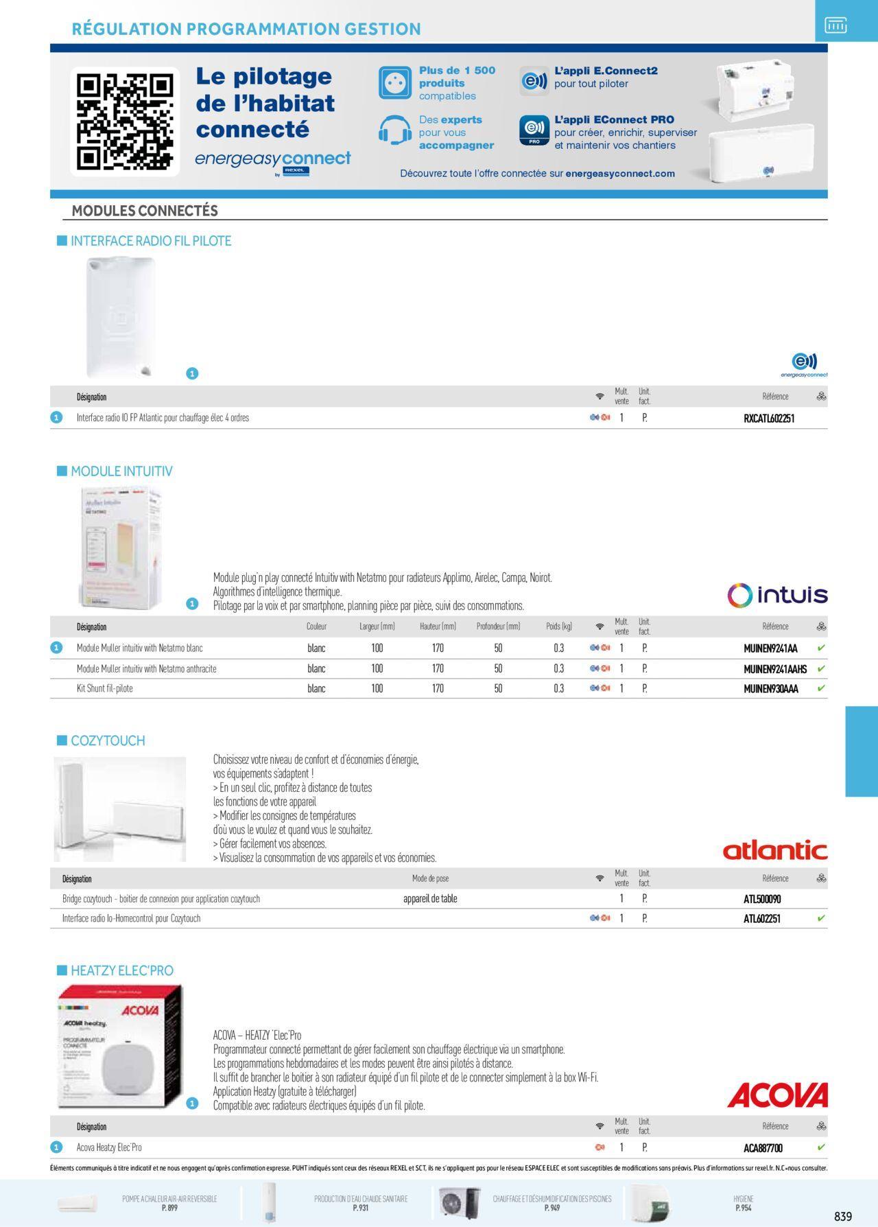 Rexel Chauffage Electrique, Eau Chaude Sanitaire, Climatisation, Ventilation et Photovoltaïque à partir du 01/12/2023 - 31/12/2024 55