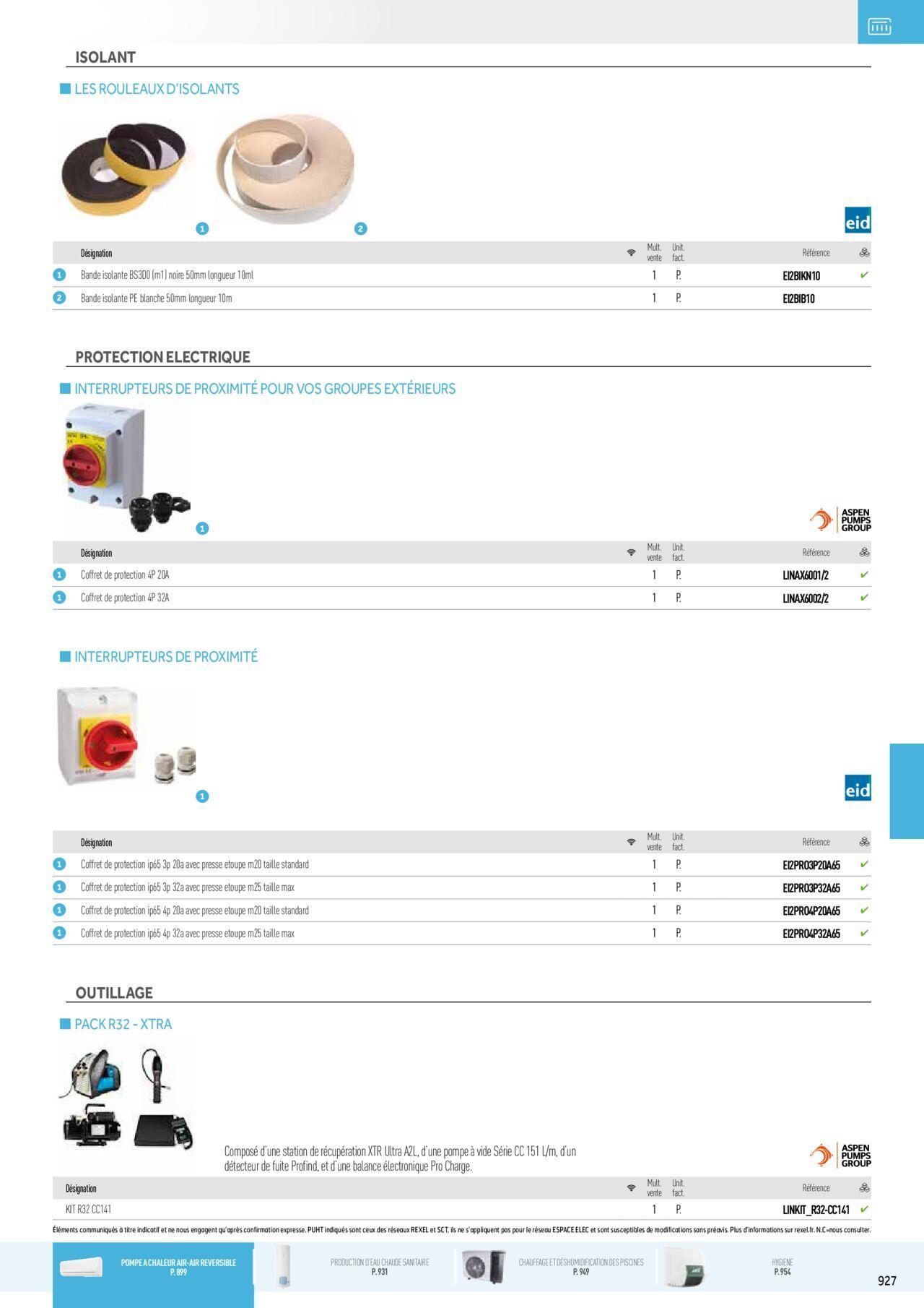 Rexel Chauffage Electrique, Eau Chaude Sanitaire, Climatisation, Ventilation et Photovoltaïque à partir du 01/12/2023 - 31/12/2024 143