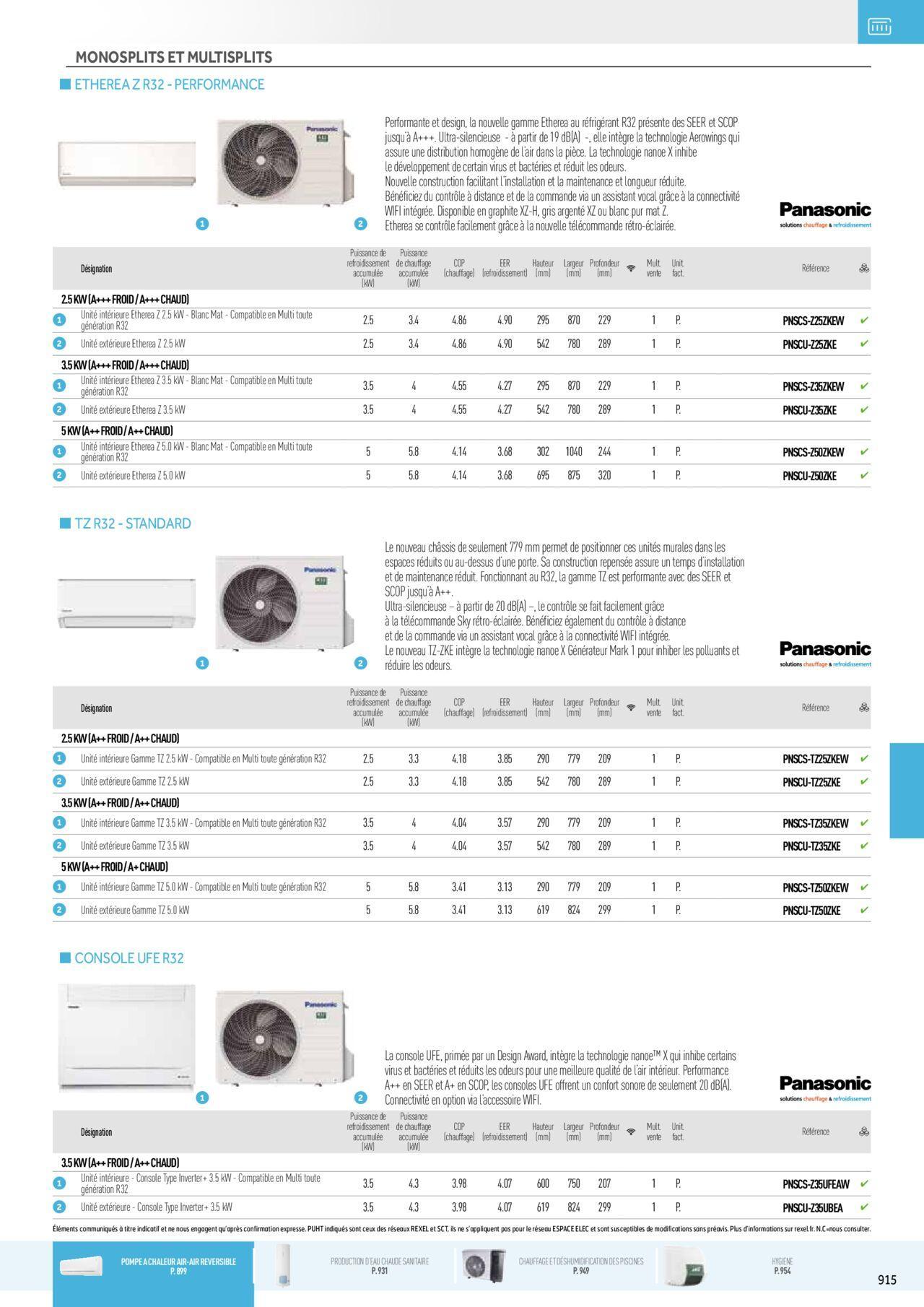 Rexel Chauffage Electrique, Eau Chaude Sanitaire, Climatisation, Ventilation et Photovoltaïque à partir du 01/12/2023 - 31/12/2024 131