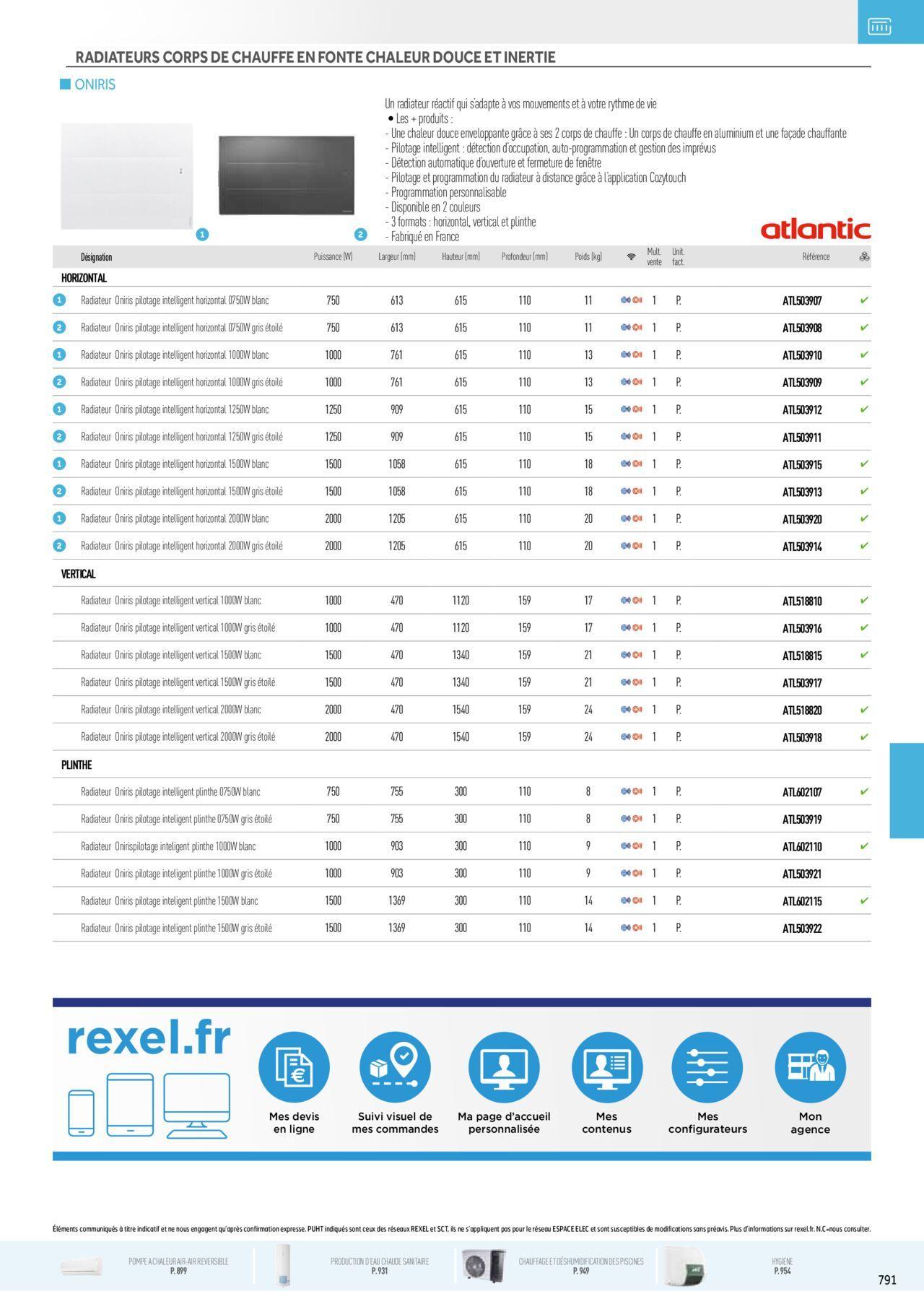 Rexel Chauffage Electrique, Eau Chaude Sanitaire, Climatisation, Ventilation et Photovoltaïque à partir du 01/12/2023 - 31/12/2024 7