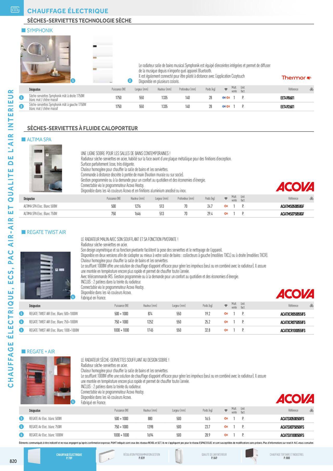 Rexel Chauffage Electrique, Eau Chaude Sanitaire, Climatisation, Ventilation et Photovoltaïque à partir du 01/12/2023 - 31/12/2024 36