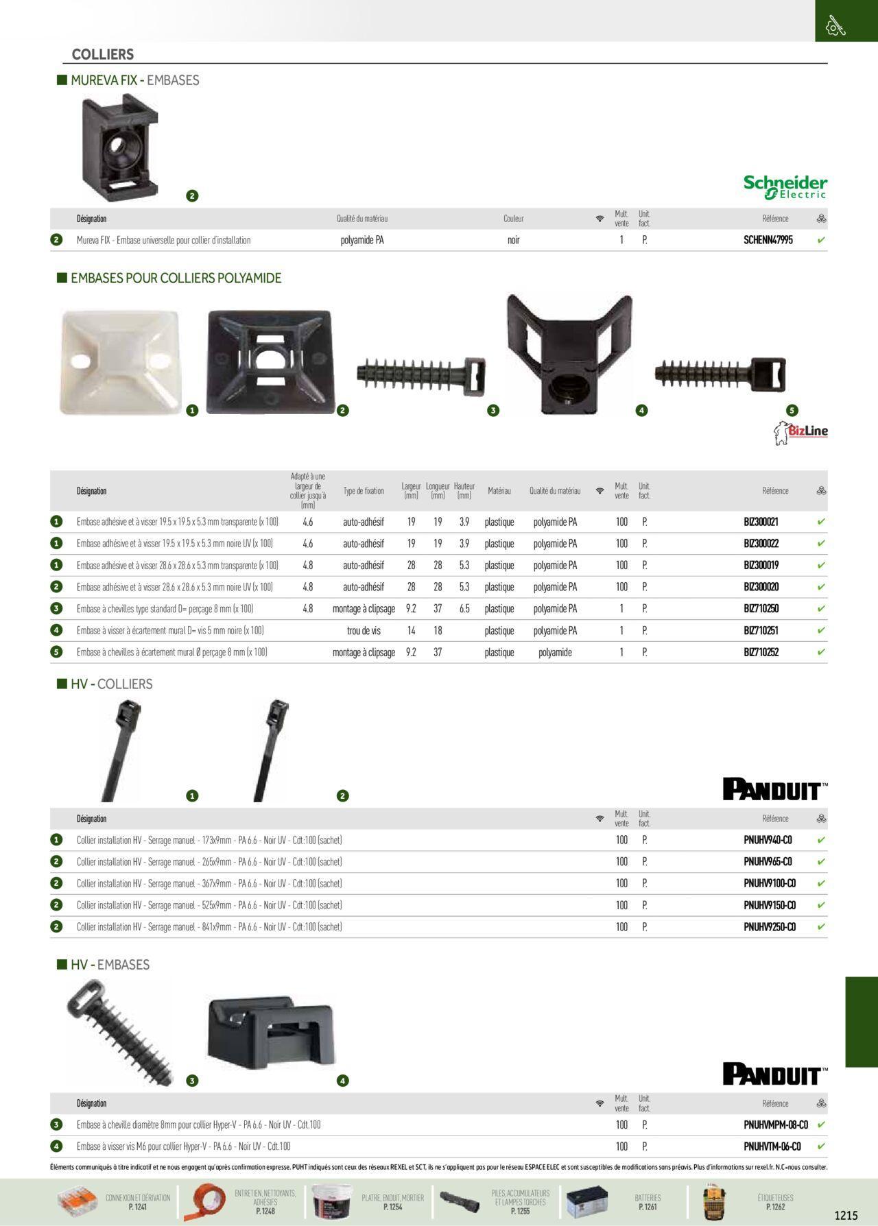 Rexel Catalogue petit tertiaire résidentiel EPI à partir du 01/12/2023 - 31/12/2024 83