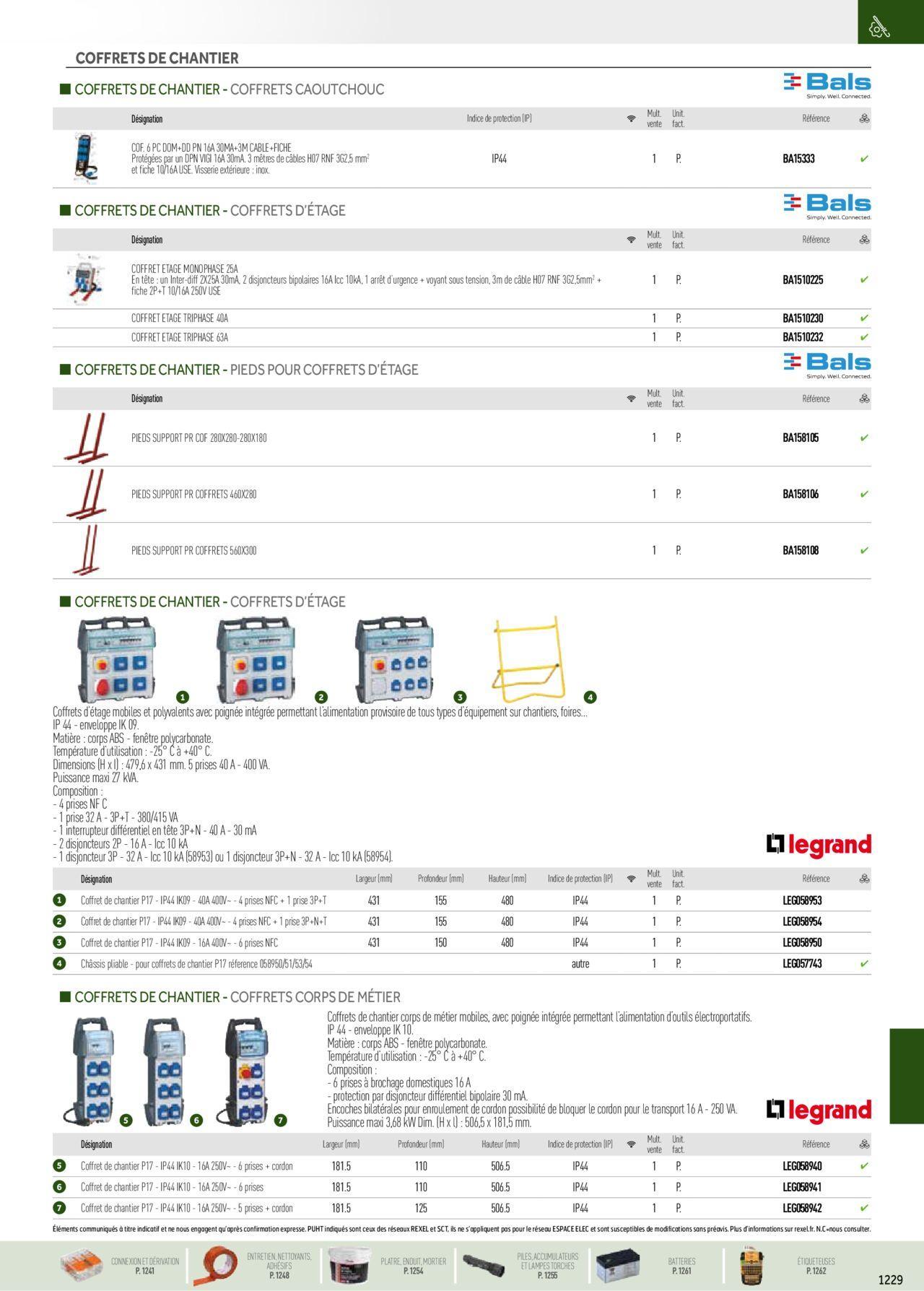 Rexel Catalogue petit tertiaire résidentiel EPI à partir du 01/12/2023 - 31/12/2024 97