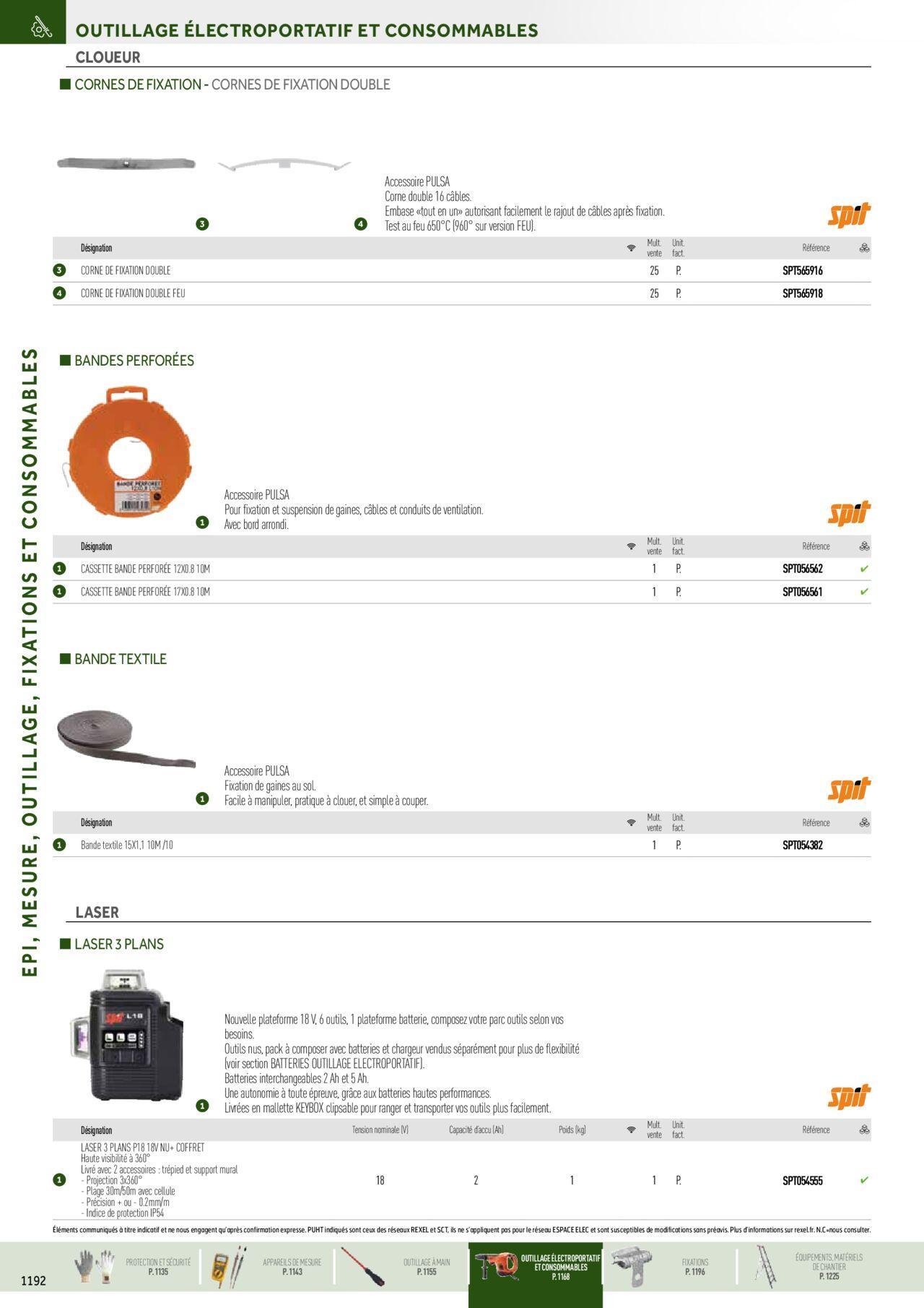 Rexel Catalogue petit tertiaire résidentiel EPI à partir du 01/12/2023 - 31/12/2024 60