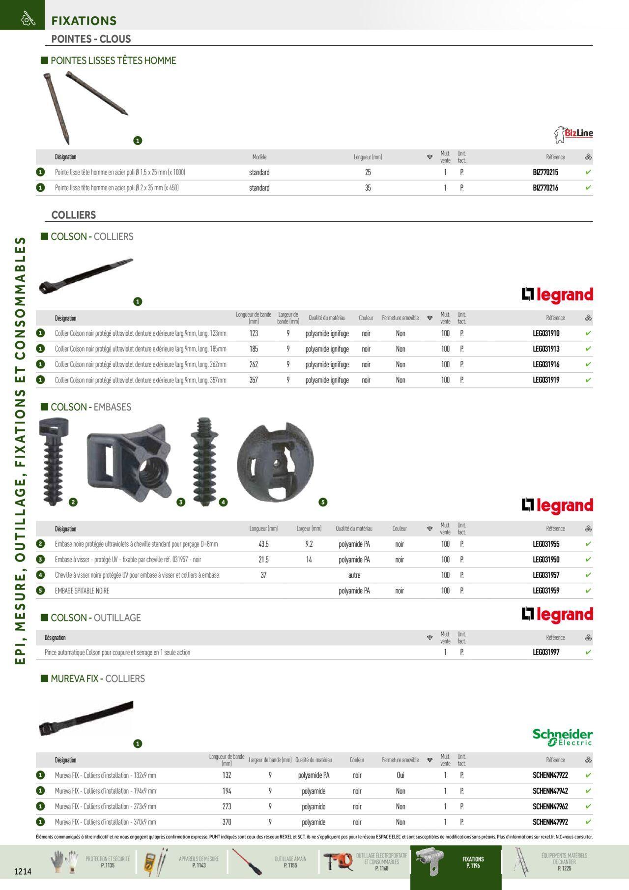 Rexel Catalogue petit tertiaire résidentiel EPI à partir du 01/12/2023 - 31/12/2024 82