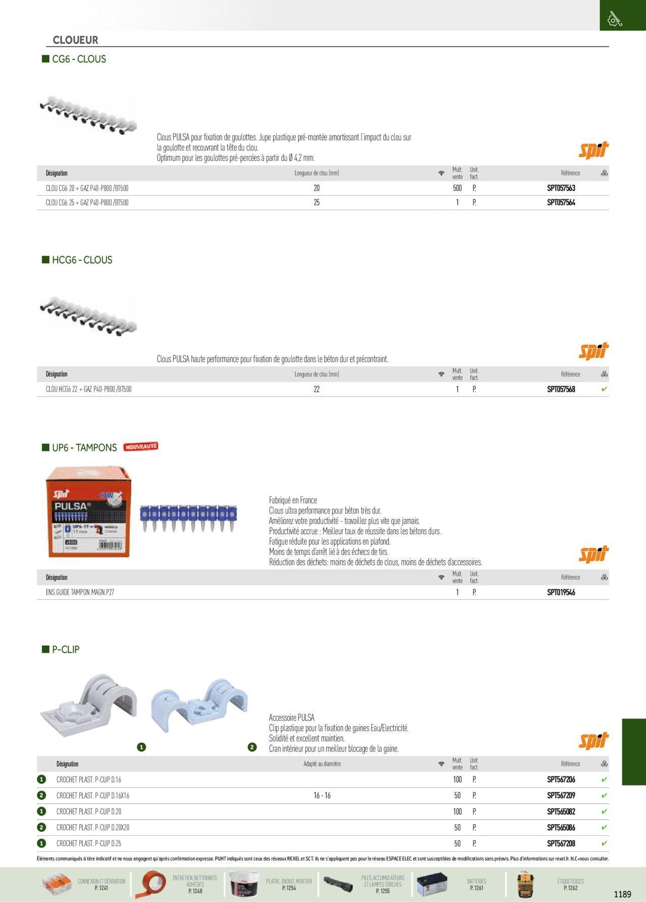 Rexel Catalogue petit tertiaire résidentiel EPI à partir du 01/12/2023 - 31/12/2024 57