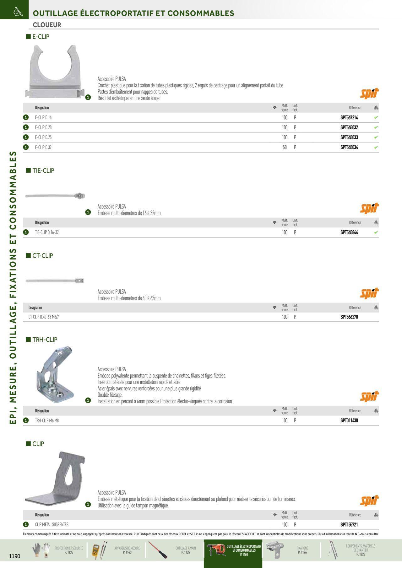 Rexel Catalogue petit tertiaire résidentiel EPI à partir du 01/12/2023 - 31/12/2024 58