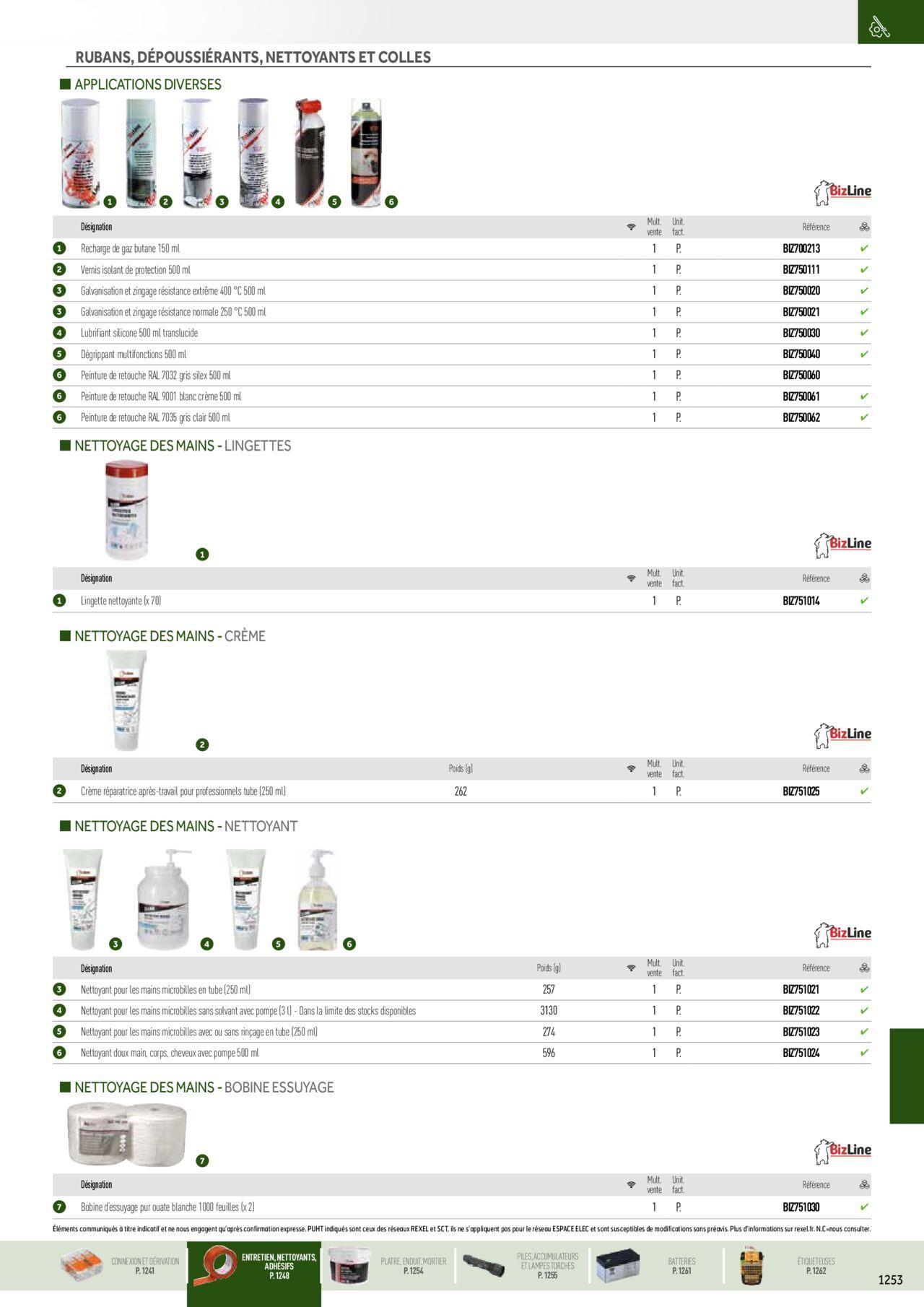 Rexel Catalogue petit tertiaire résidentiel EPI à partir du 01/12/2023 - 31/12/2024 121