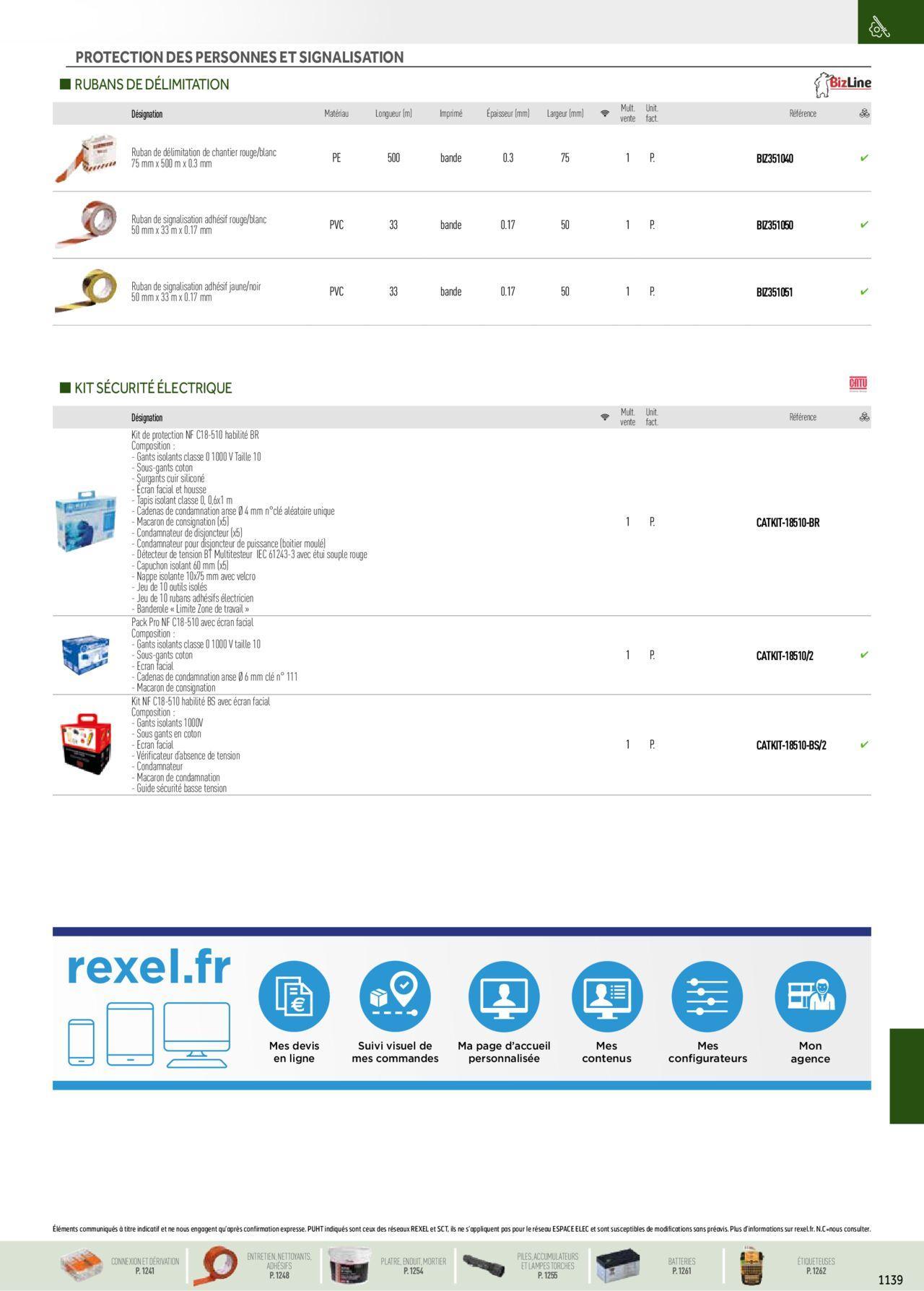 Rexel Catalogue petit tertiaire résidentiel EPI à partir du 01/12/2023 - 31/12/2024 7