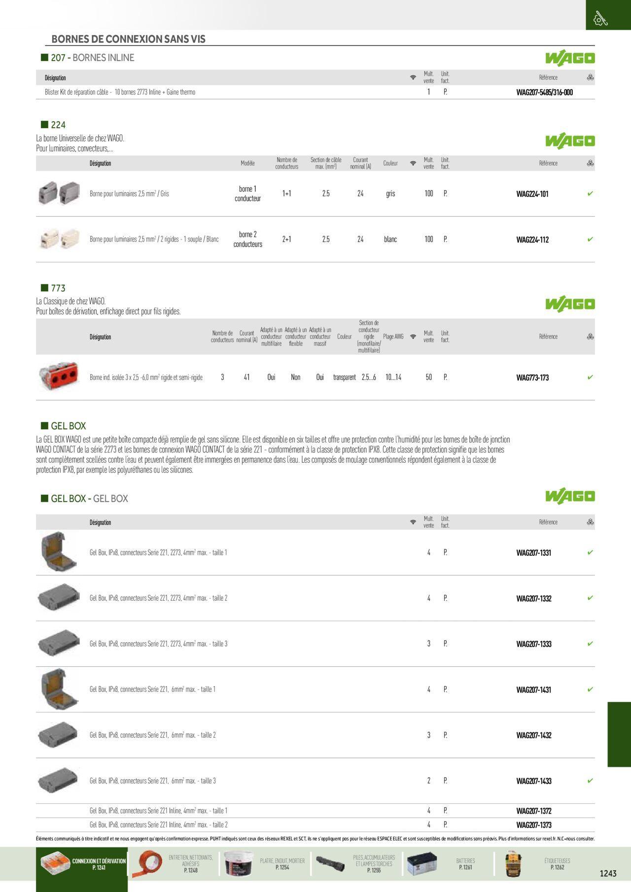 Rexel Catalogue petit tertiaire résidentiel EPI à partir du 01/12/2023 - 31/12/2024 111