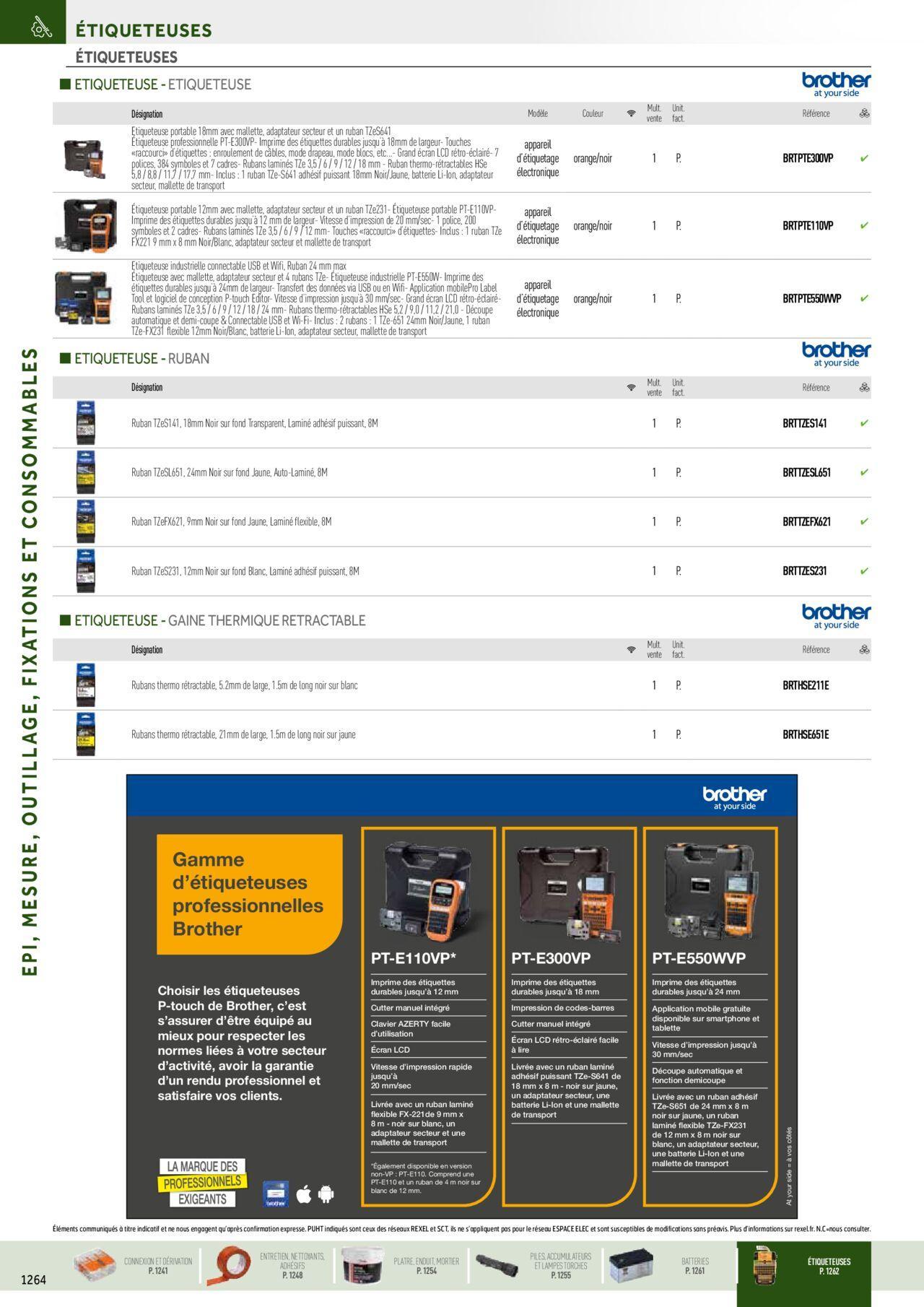 Rexel Catalogue petit tertiaire résidentiel EPI à partir du 01/12/2023 - 31/12/2024 132