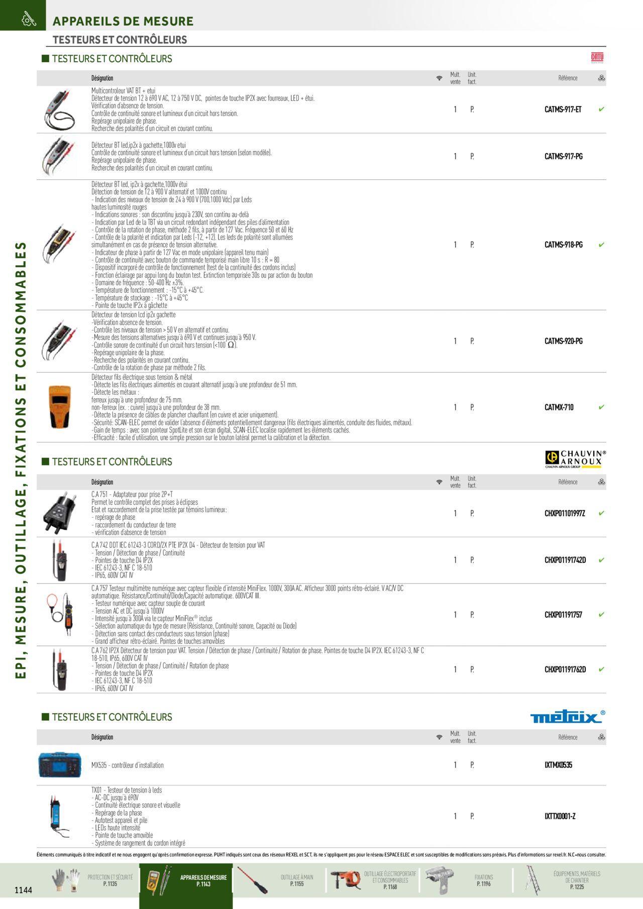 Rexel Catalogue petit tertiaire résidentiel EPI à partir du 01/12/2023 - 31/12/2024 12