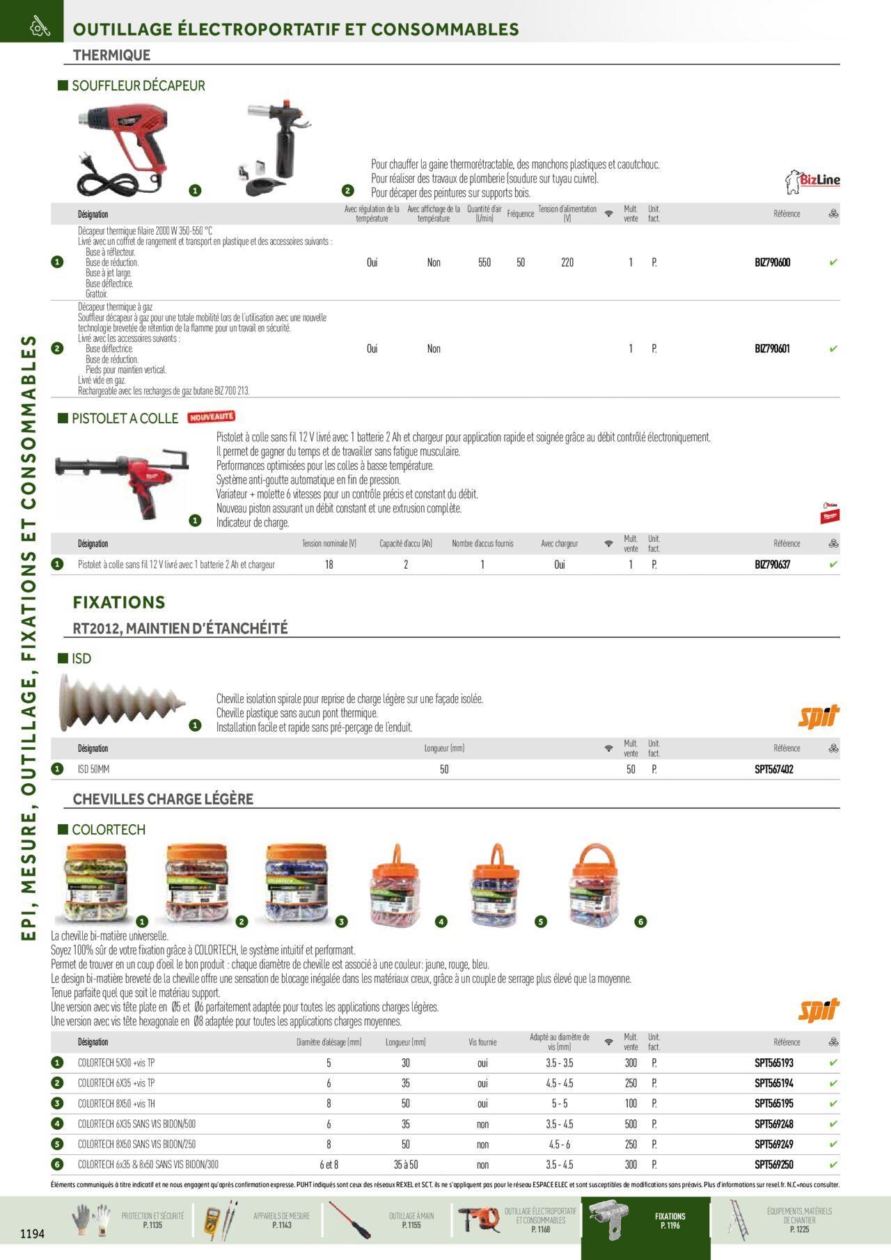 Rexel Catalogue petit tertiaire résidentiel EPI à partir du 01/12/2023 - 31/12/2024 62