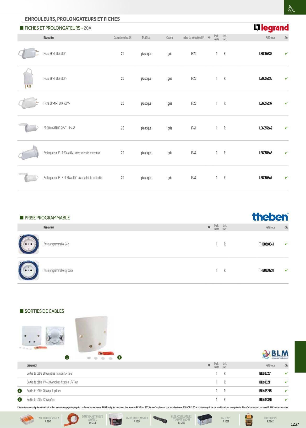 Rexel Catalogue petit tertiaire résidentiel EPI à partir du 01/12/2023 - 31/12/2024 105