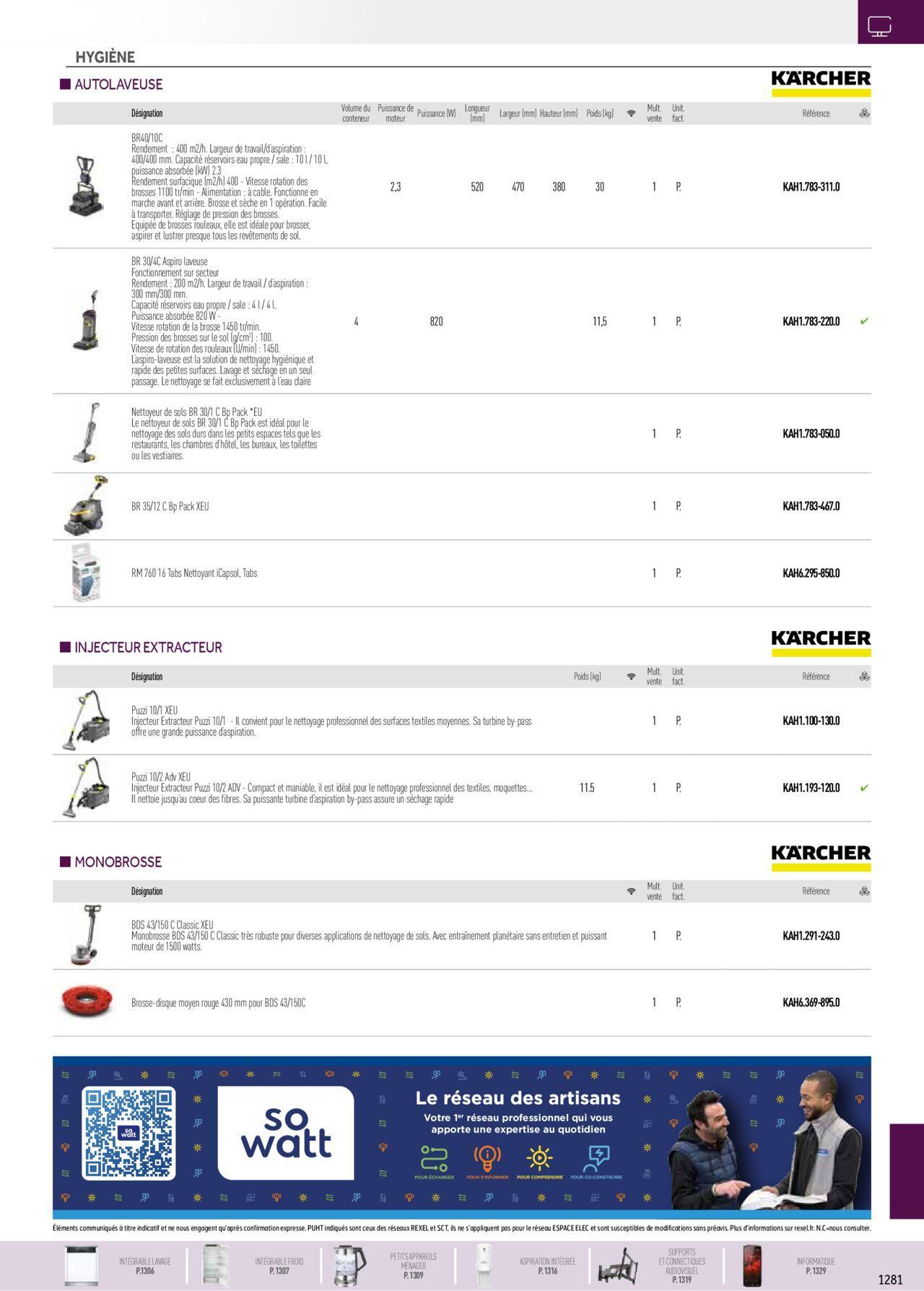 Rexel Electroménager et Multimédia à partir du 01/12/2023 - 31/12/2024 17