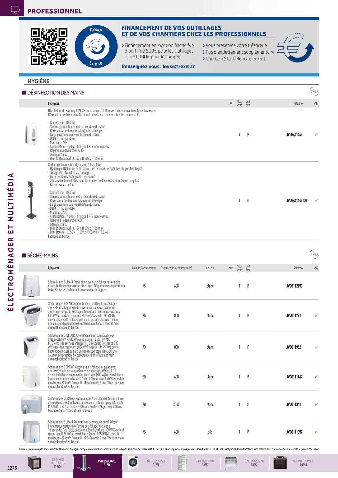 Rexel Electroménager et Multimédia à partir du 01/12/2023 - 31/12/2024 12