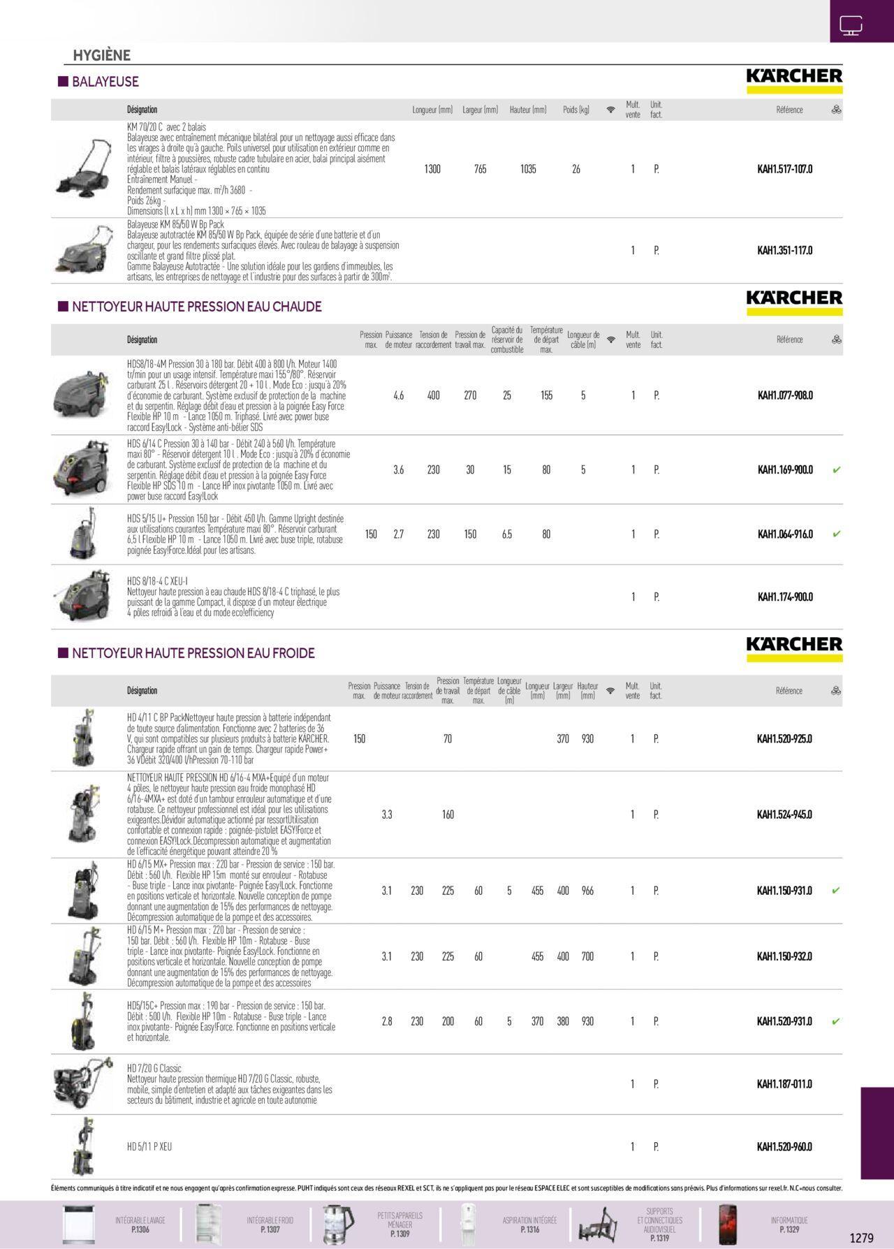 Rexel Electroménager et Multimédia à partir du 01/12/2023 - 31/12/2024 15