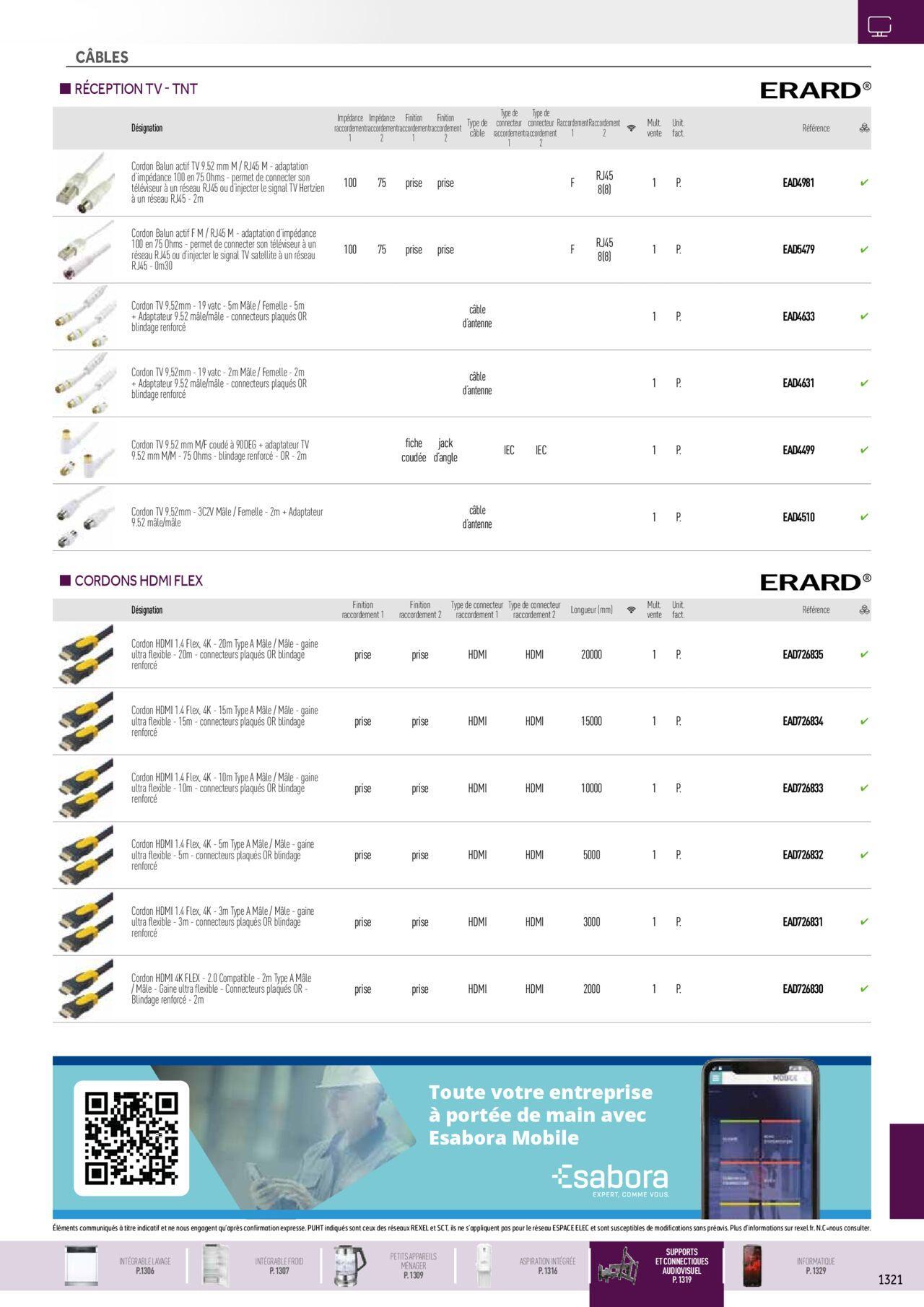 Rexel Electroménager et Multimédia à partir du 01/12/2023 - 31/12/2024 57