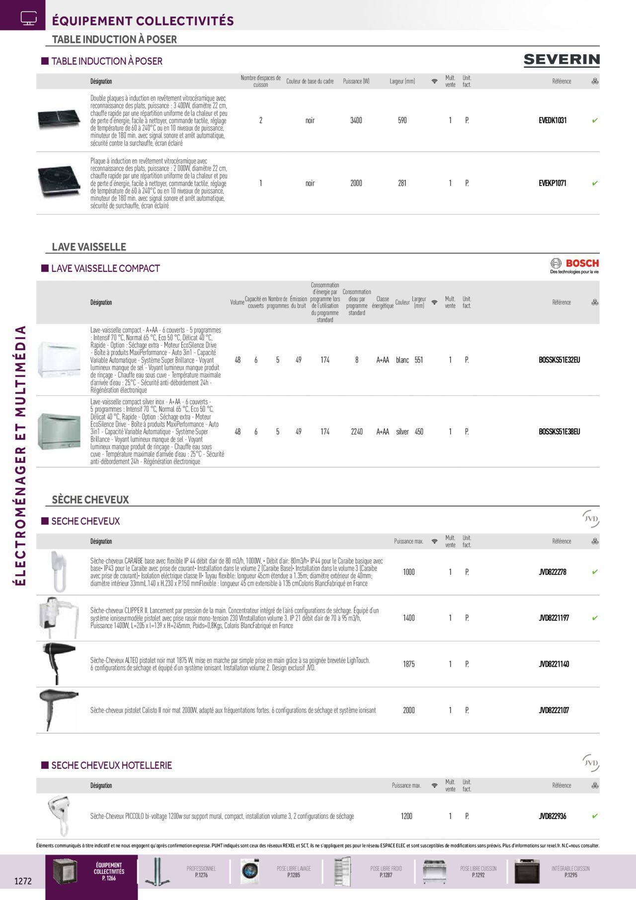 Rexel Electroménager et Multimédia à partir du 01/12/2023 - 31/12/2024 8