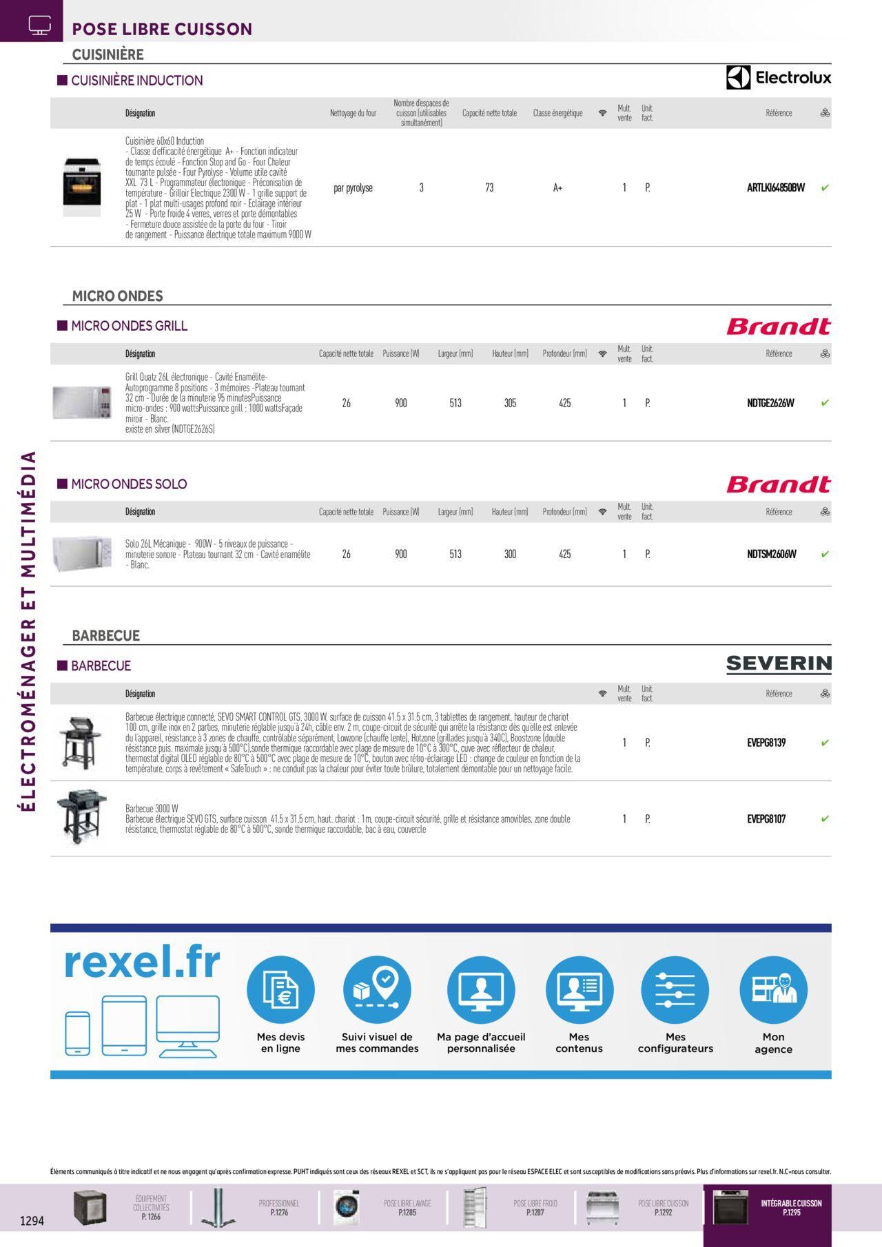 Rexel Electroménager et Multimédia à partir du 01/12/2023 - 31/12/2024 30