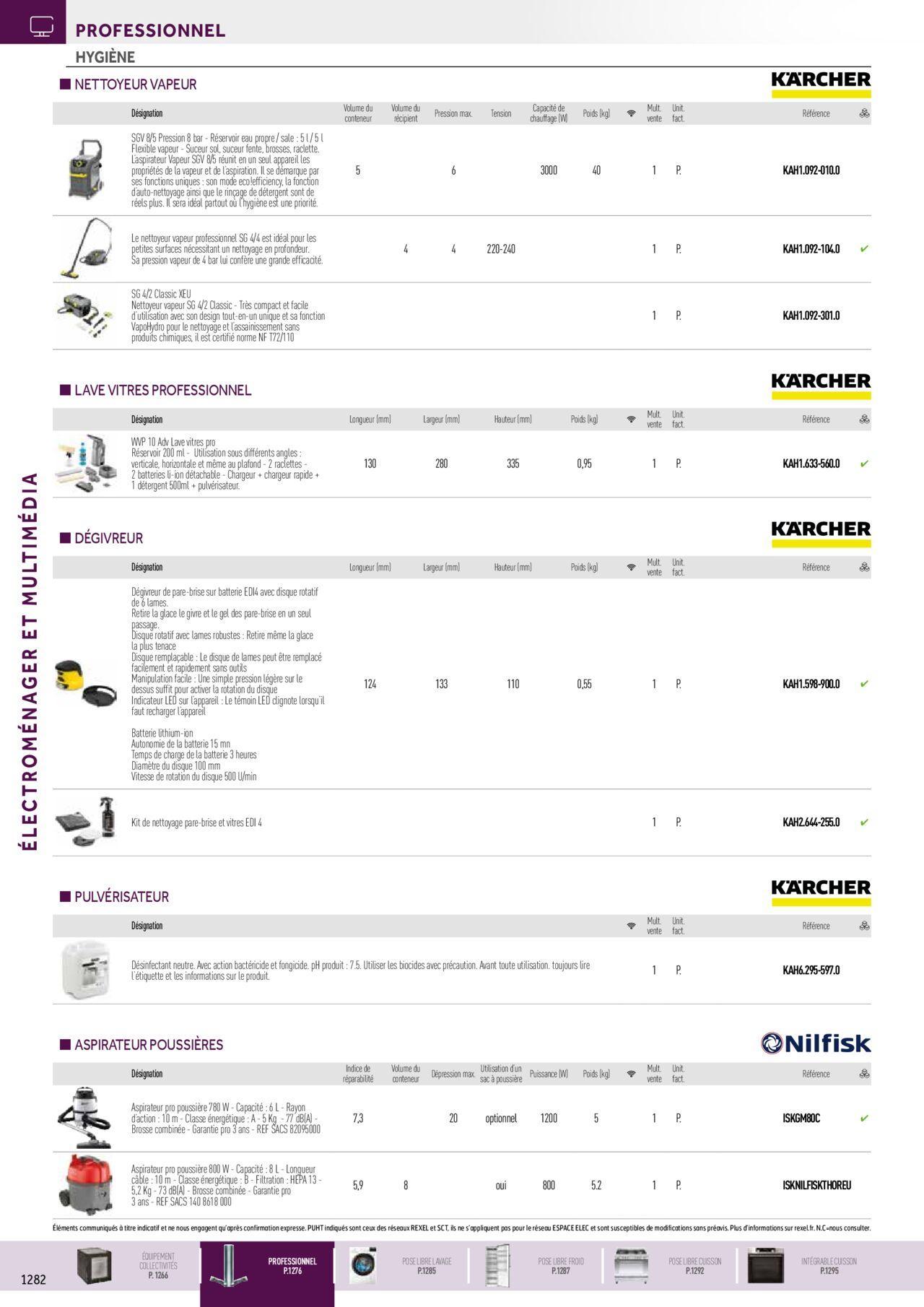 Rexel Electroménager et Multimédia à partir du 01/12/2023 - 31/12/2024 18