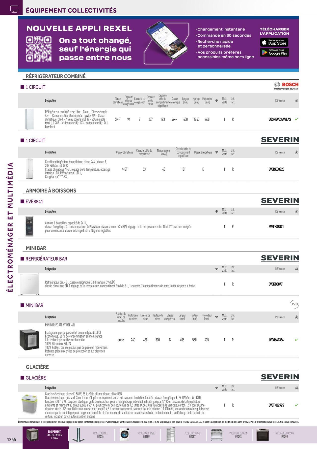 Rexel Electroménager et Multimédia à partir du 01/12/2023 - 31/12/2024 2