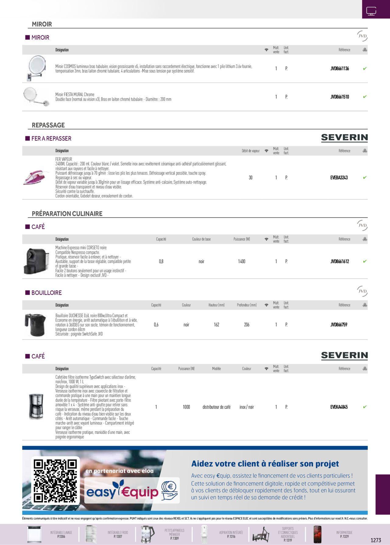 Rexel Electroménager et Multimédia à partir du 01/12/2023 - 31/12/2024 9