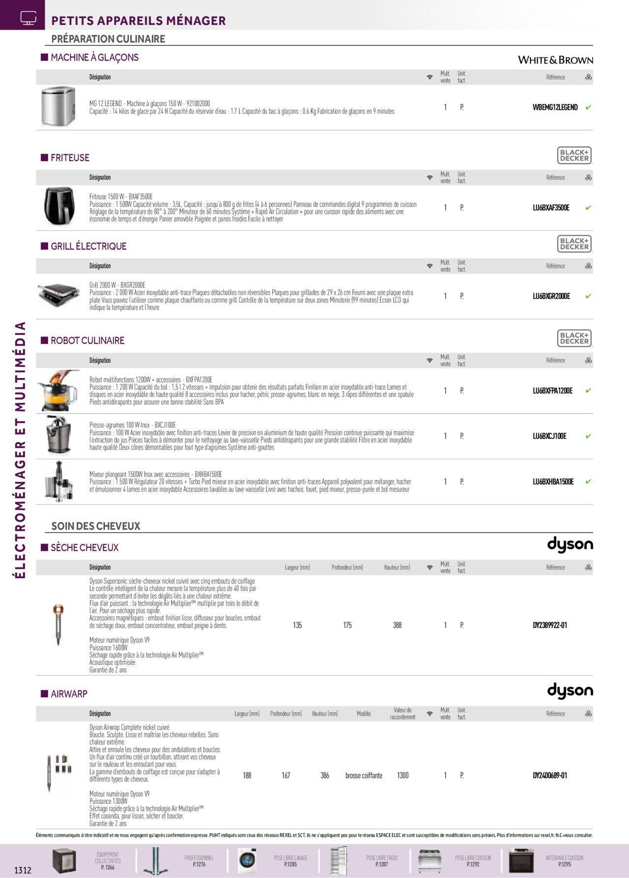 Rexel Electroménager et Multimédia à partir du 01/12/2023 - 31/12/2024 48