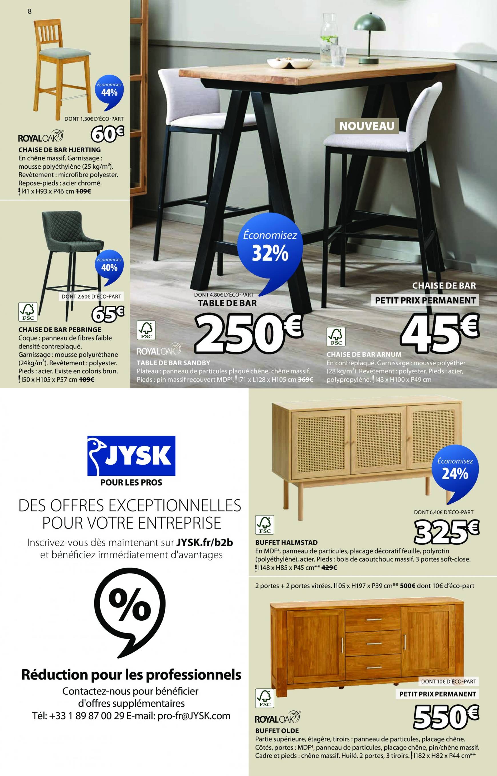 Catalogue JYSK valable dès 03.09. - 14.10. 8