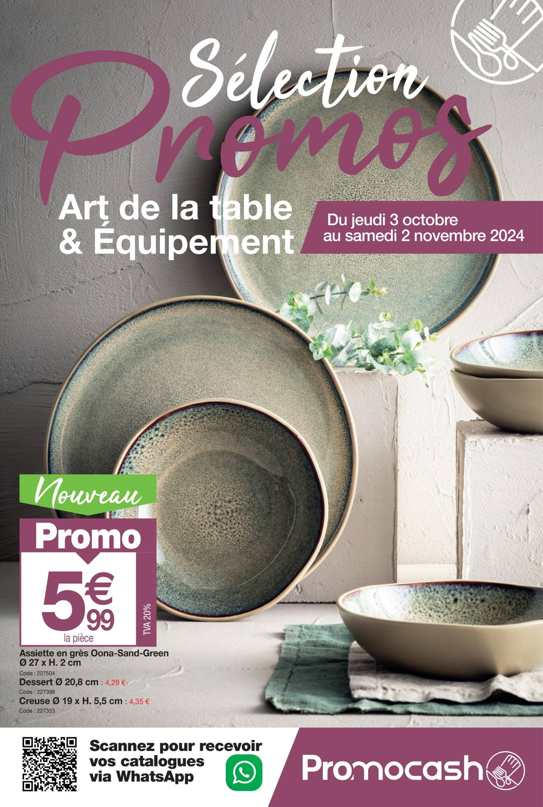 Catalogue Promocash - Sélection Promos valable dès 03.10. - 02.11.